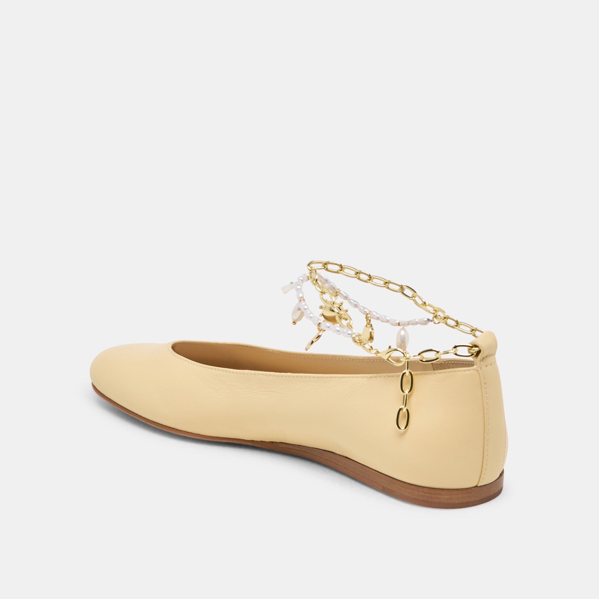 BAIDEN BALLET FLATS WARM NATURAL LEATHER - Image 7