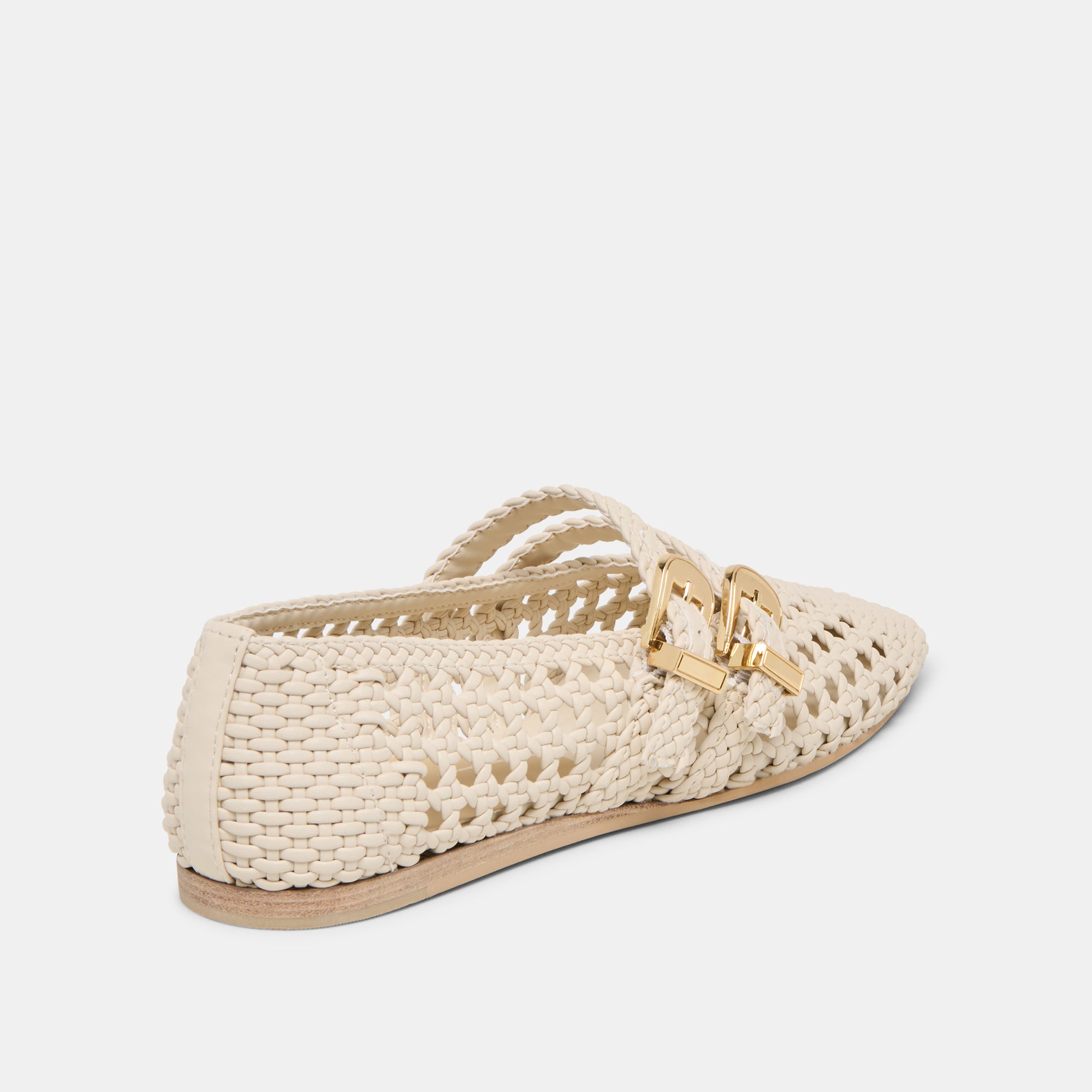 BAYLEE WOVEN BALLET FLATS CREME WOVEN STELLA - Image 5