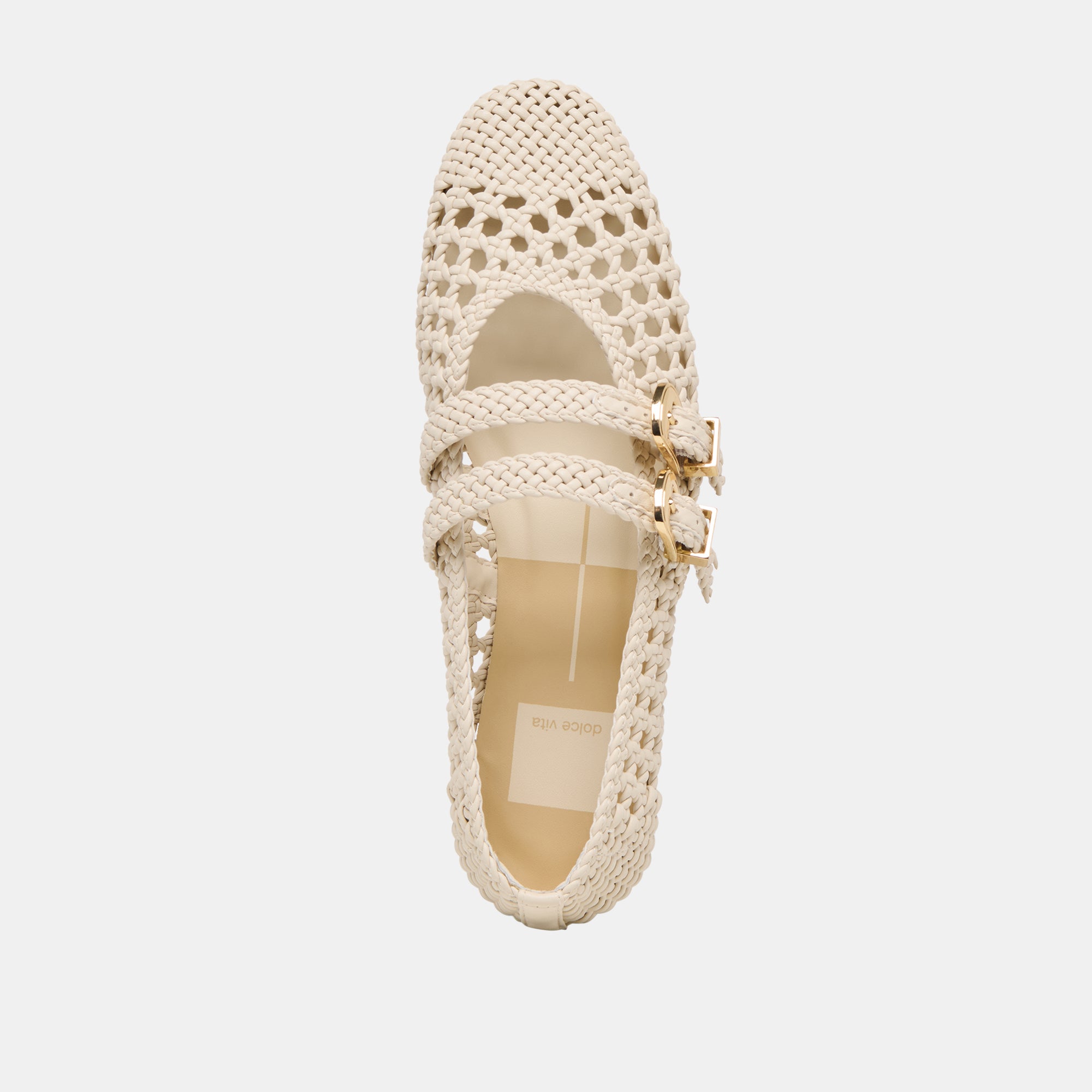 BAYLEE WOVEN BALLET FLATS CREME WOVEN STELLA - Image 12