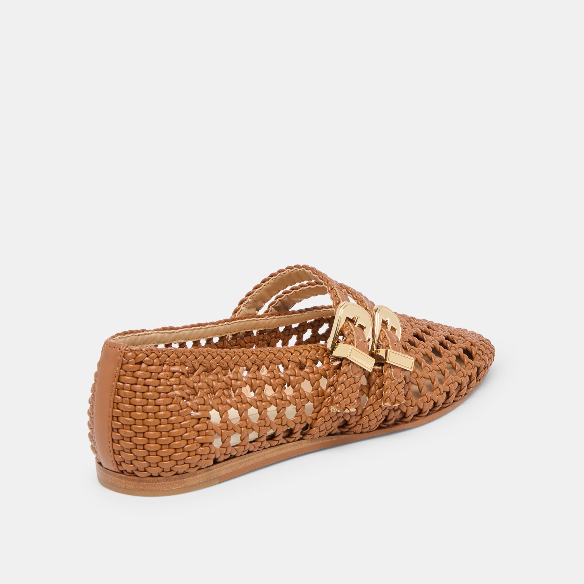 BAYLEE WOVEN BALLET FLATS SADDLE WOVEN STELLA - Image 4