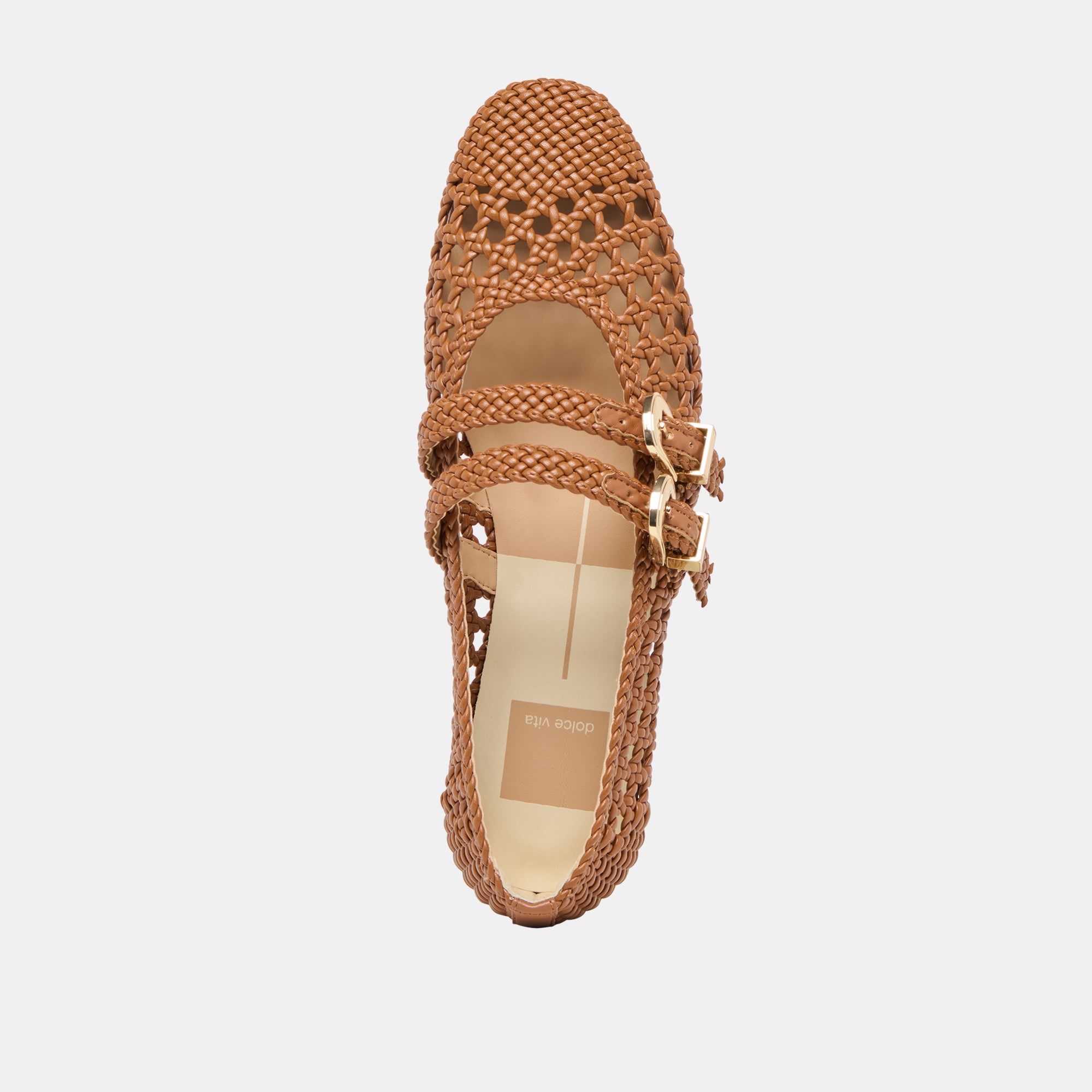 BAYLEE WOVEN BALLET FLATS SADDLE WOVEN STELLA - Image 9