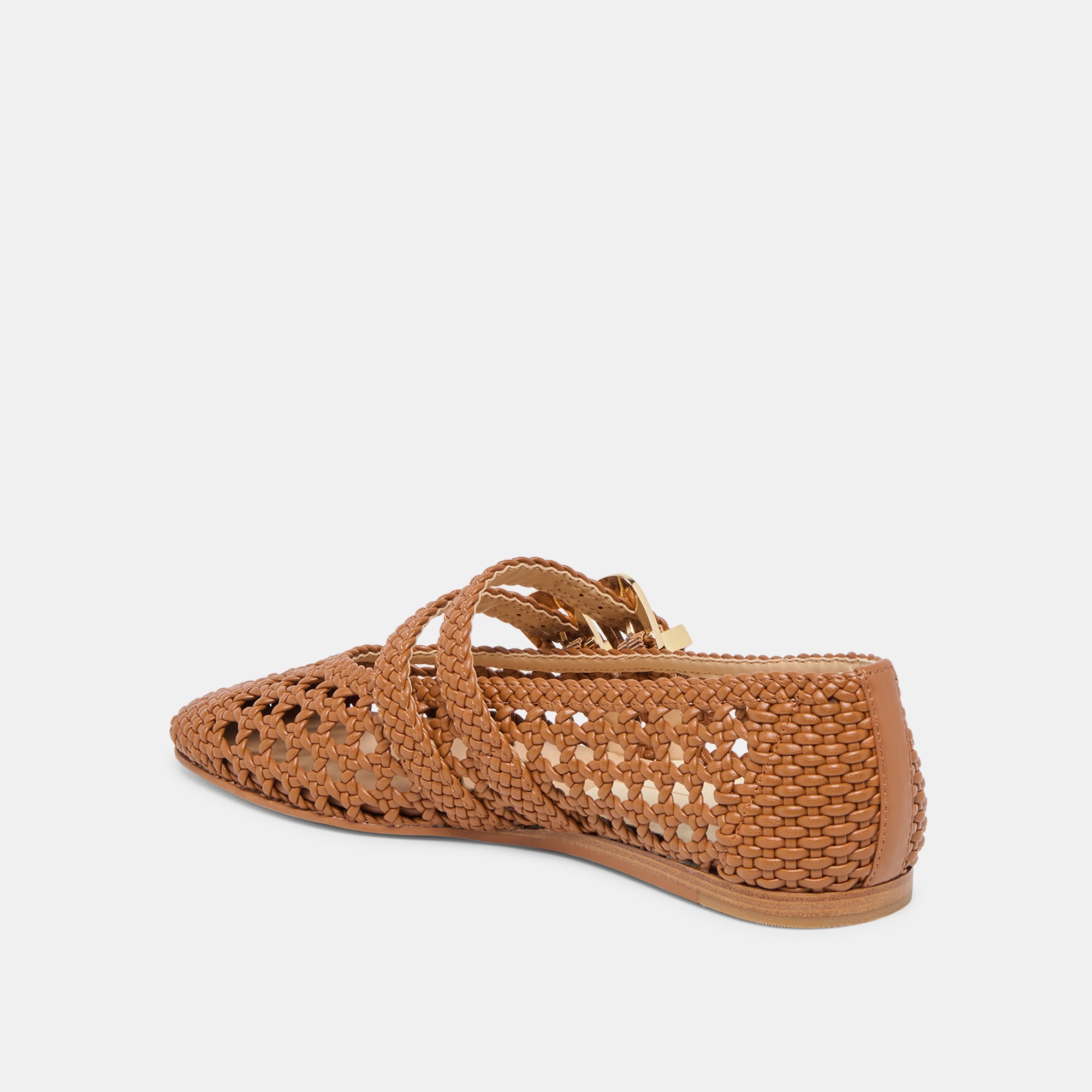 BAYLEE WOVEN BALLET FLATS SADDLE WOVEN STELLA - Image 6