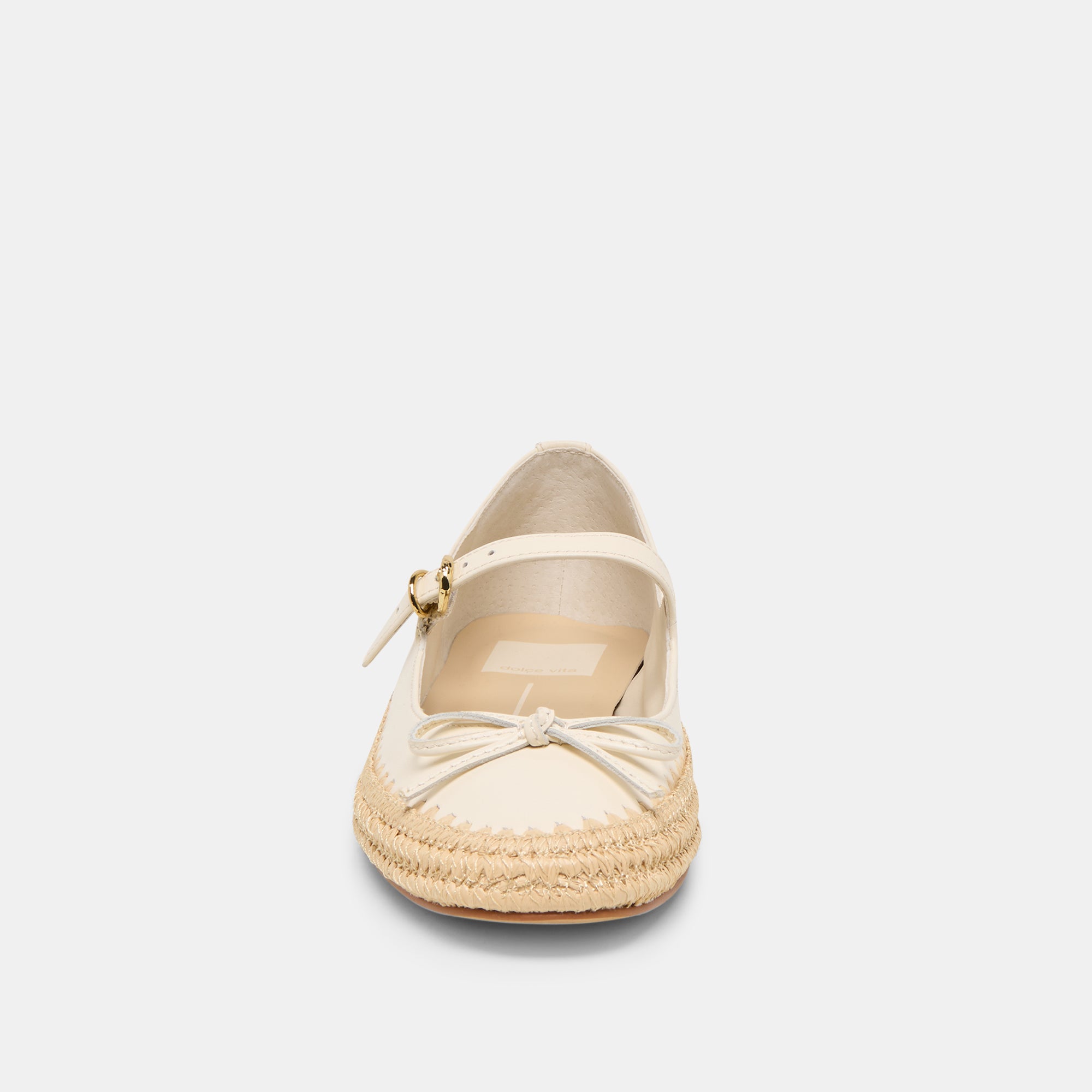 BETONY BALLET FLATS OFF WHITE LEATHER - Image 6