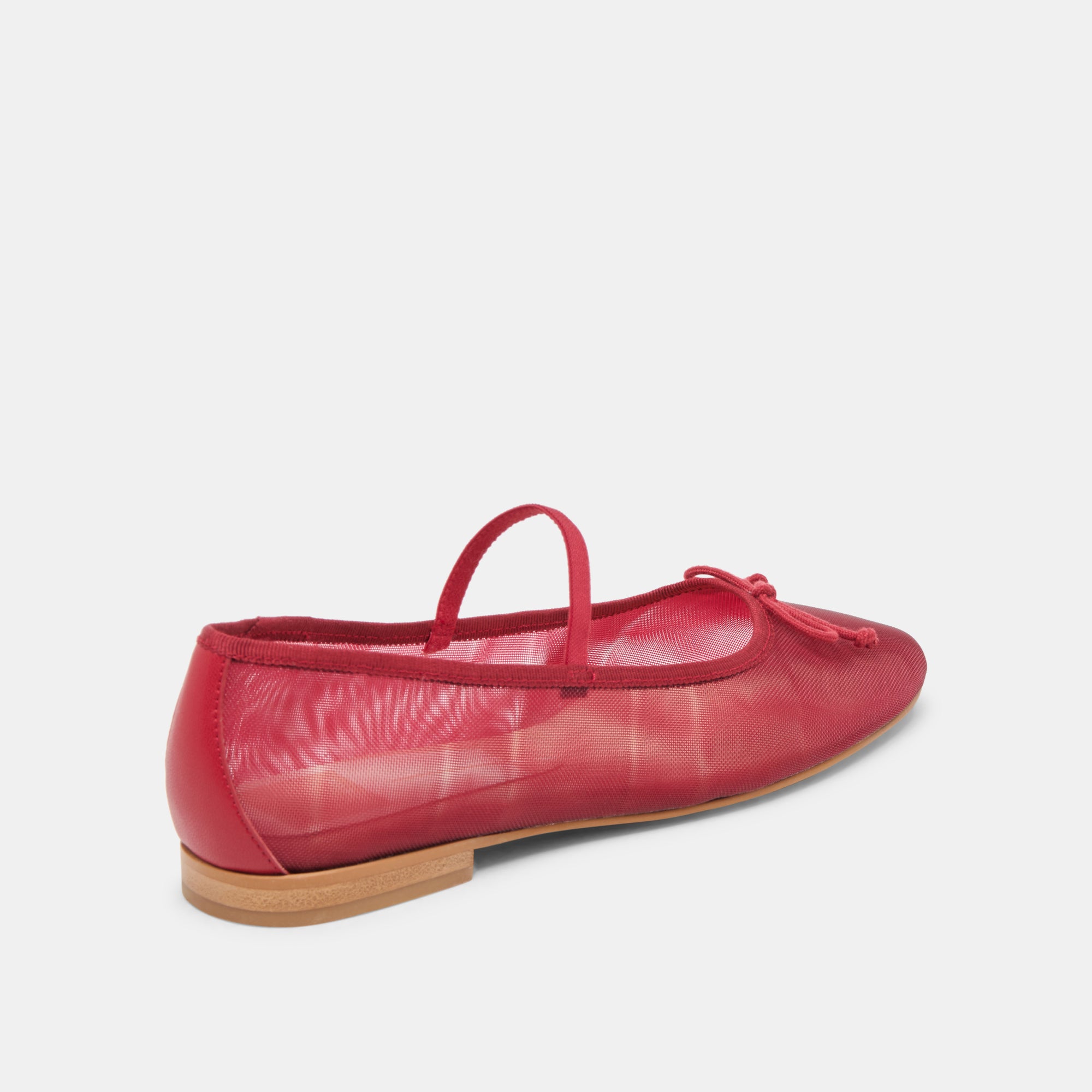 CADEL BALLET FLATS CRIMSON MESH - Image 3