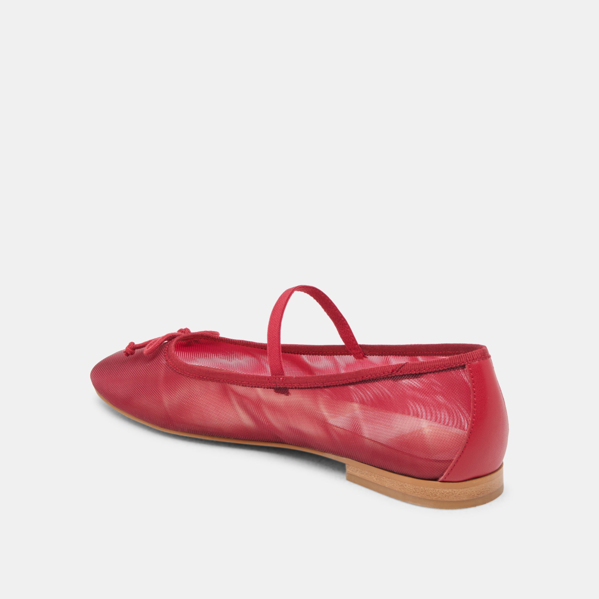 CADEL BALLET FLATS CRIMSON MESH - Image 5