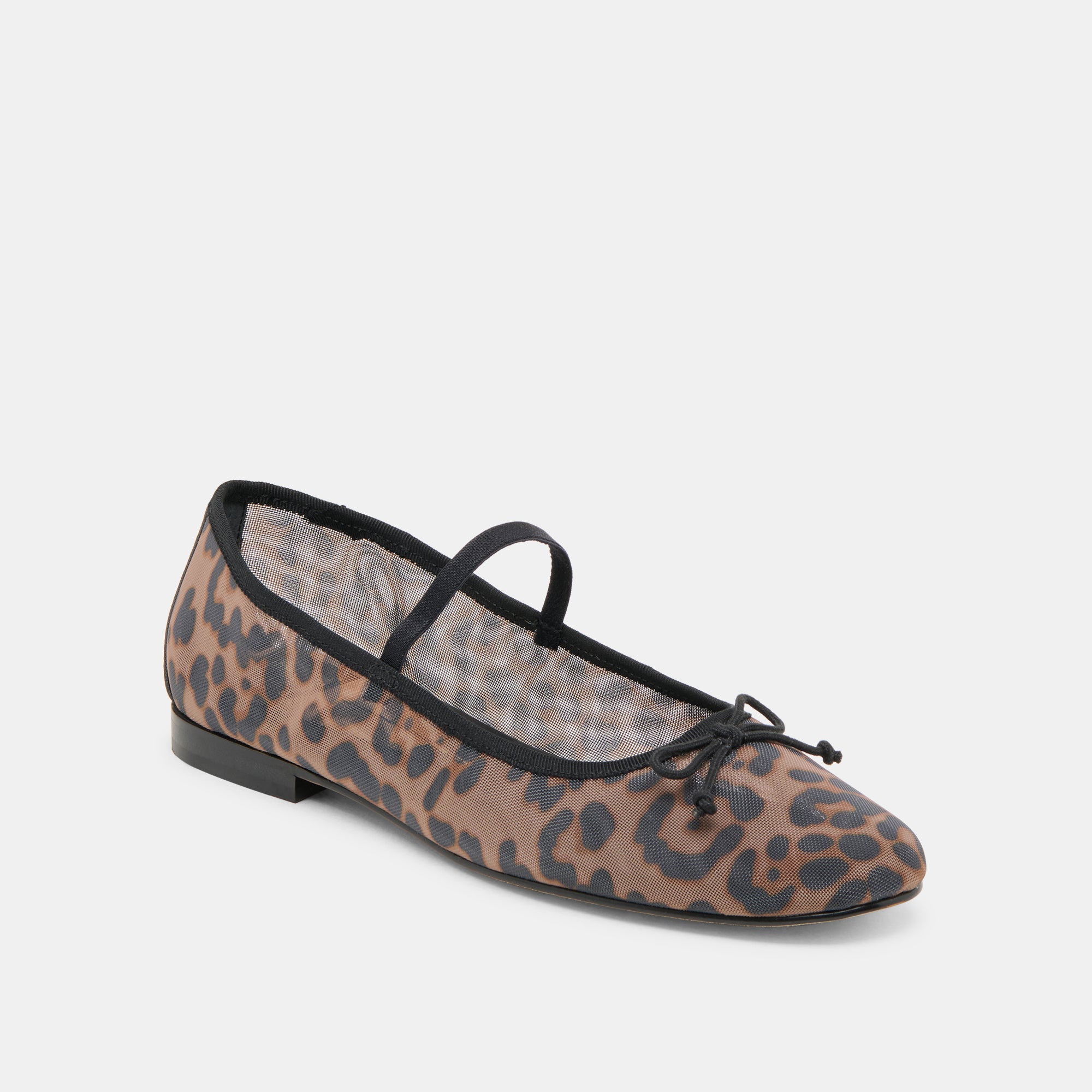 CADEL BALLET FLATS DK LEOPARD MESH - Image 3