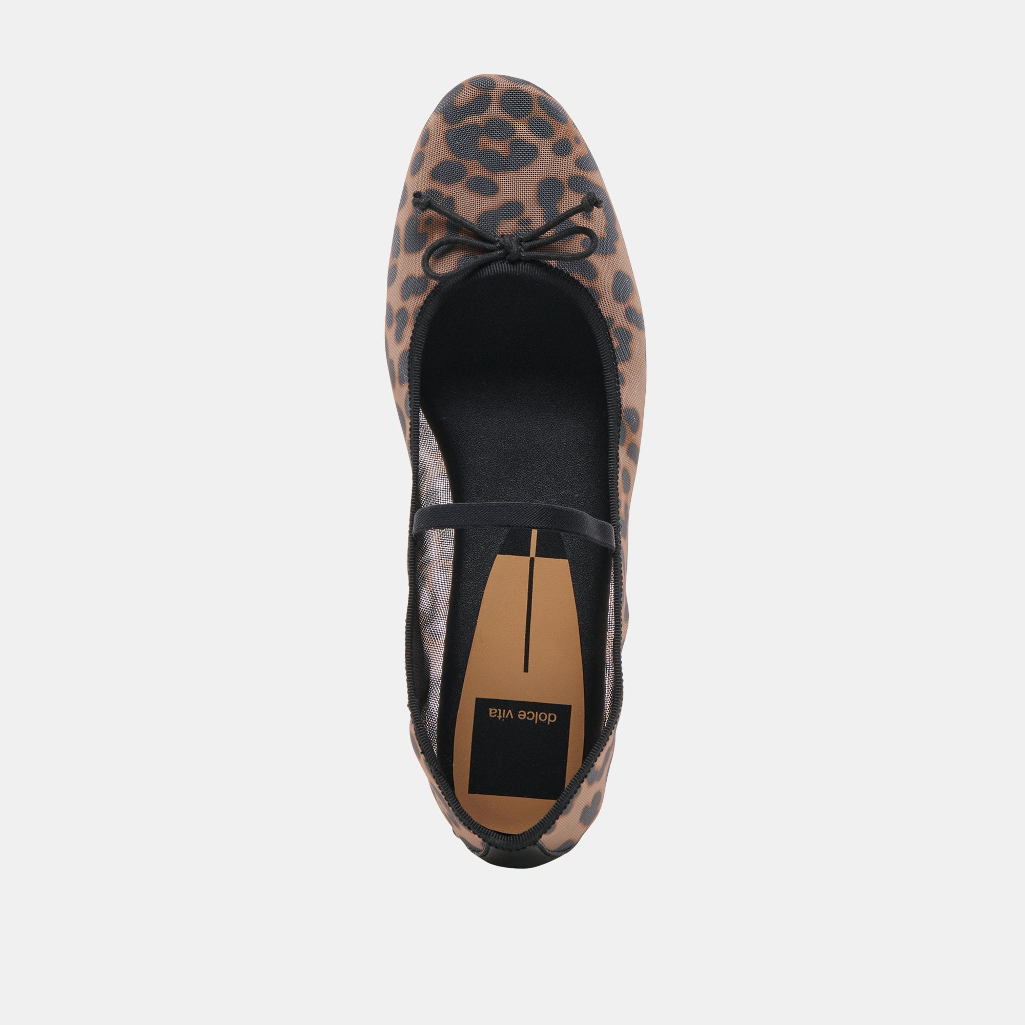 CADEL BALLET FLATS DK LEOPARD MESH - Image 13