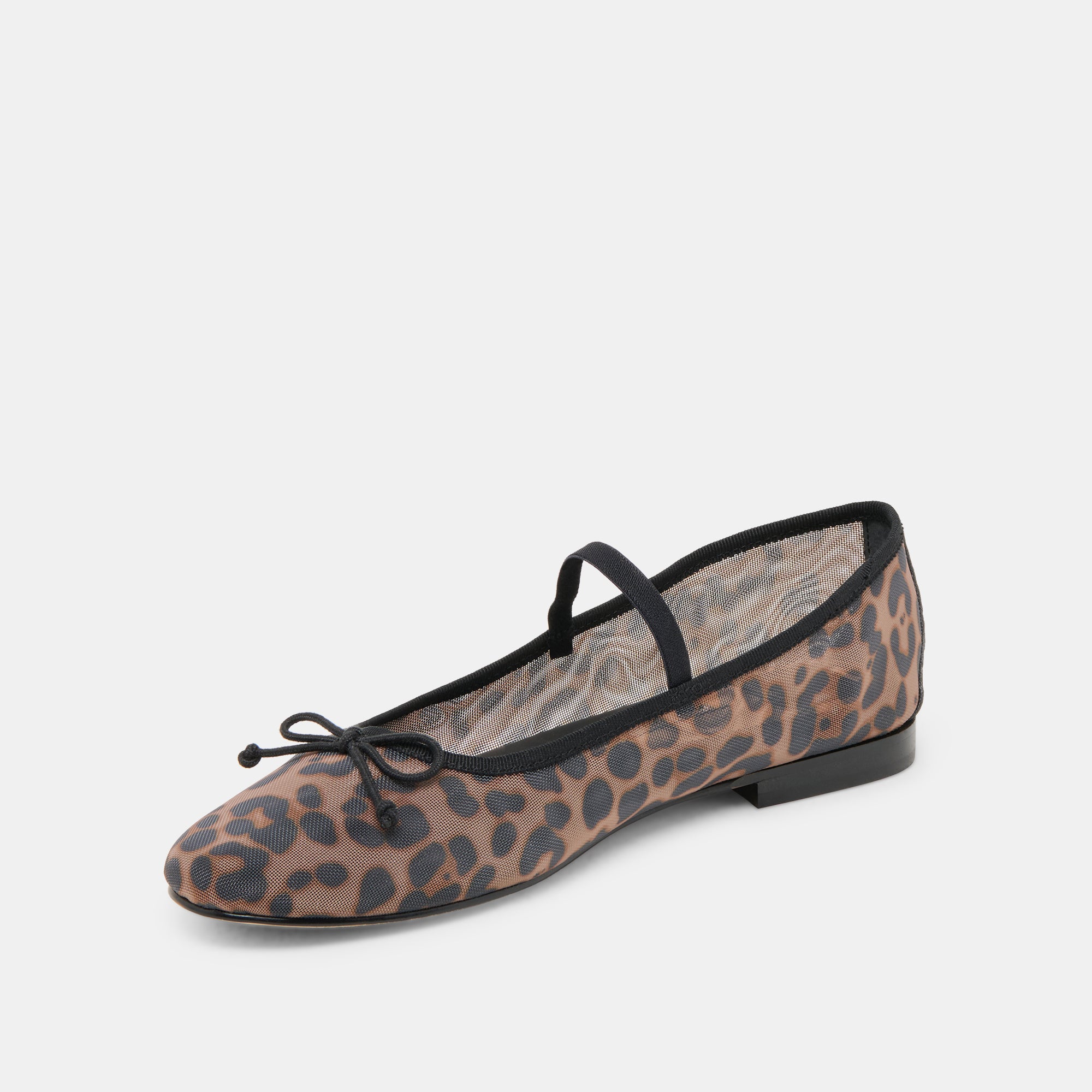 CADEL BALLET FLATS DK LEOPARD MESH - Image 7