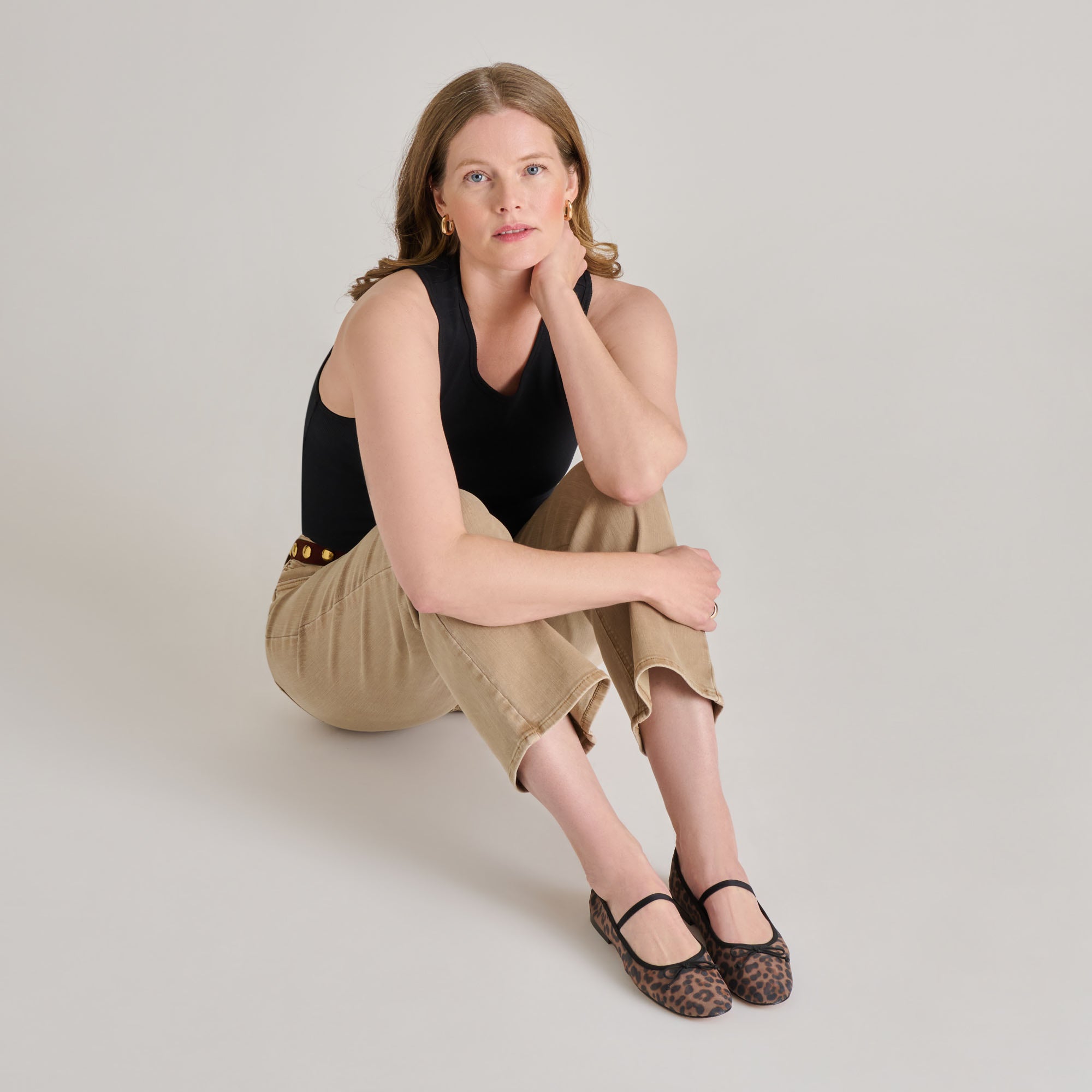 CADEL BALLET FLATS DK LEOPARD MESH - Image 10