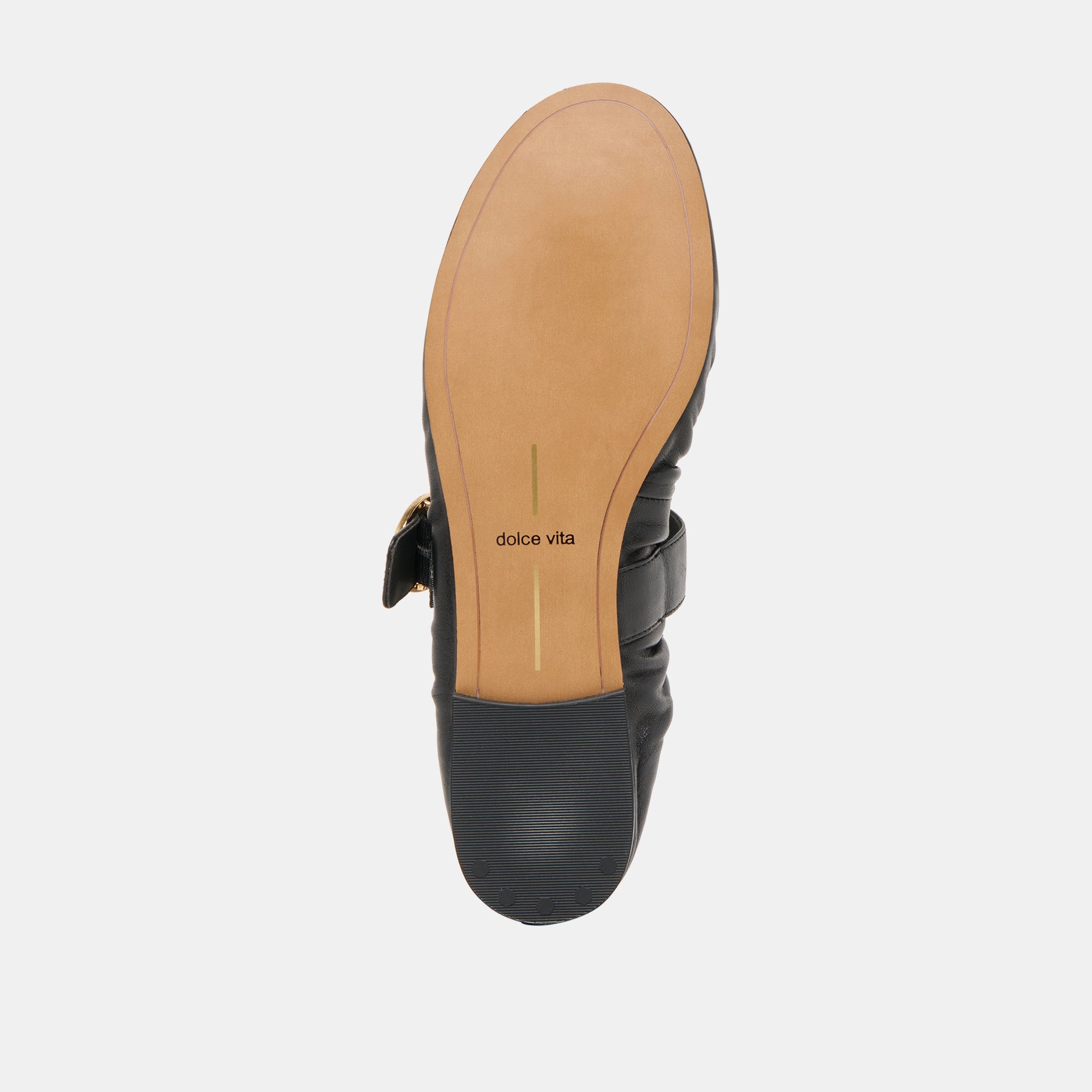 CAELY BALLET FLATS BLACK LEATHER - Image 11