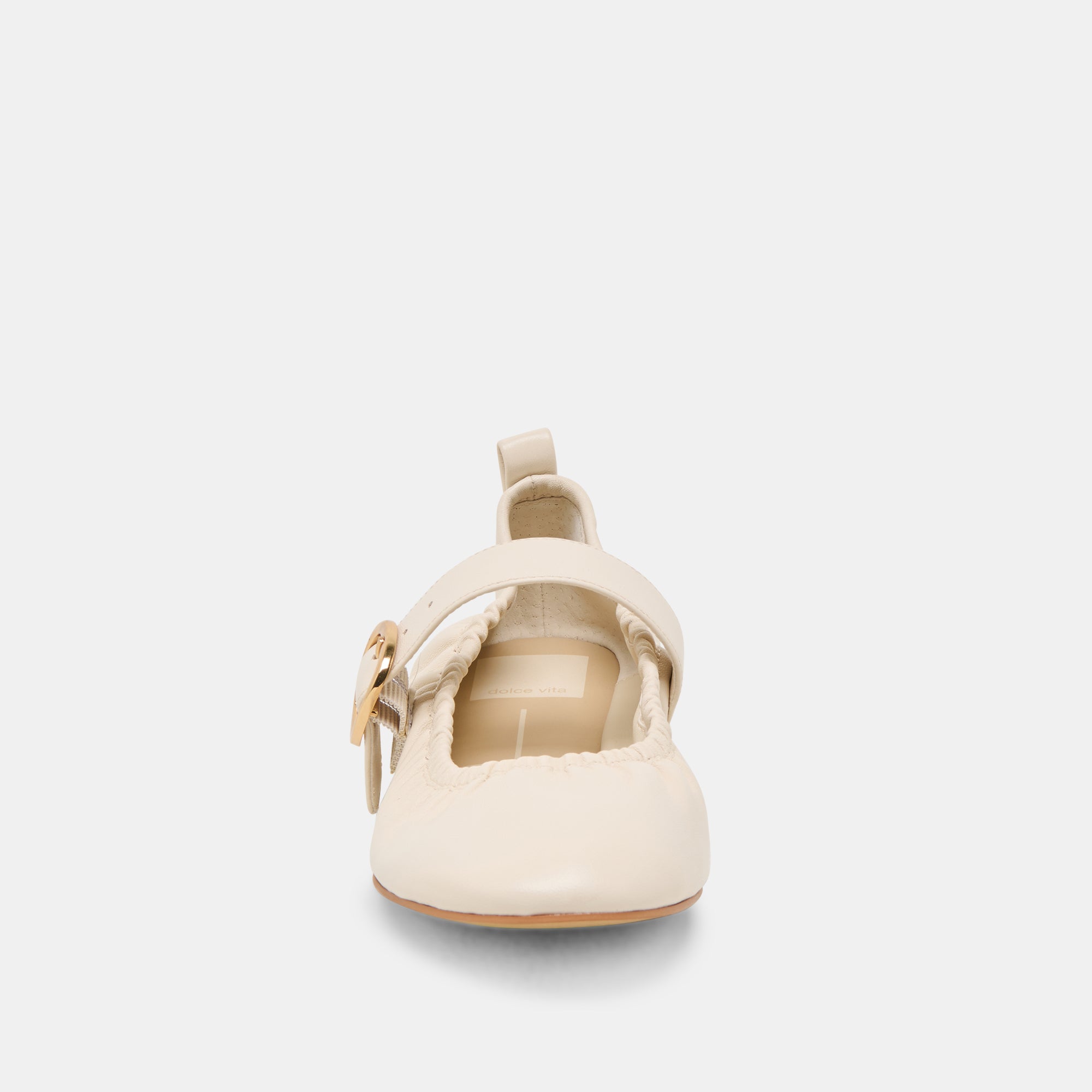 CAELY BALLET FLATS BONE LEATHER - Image 9