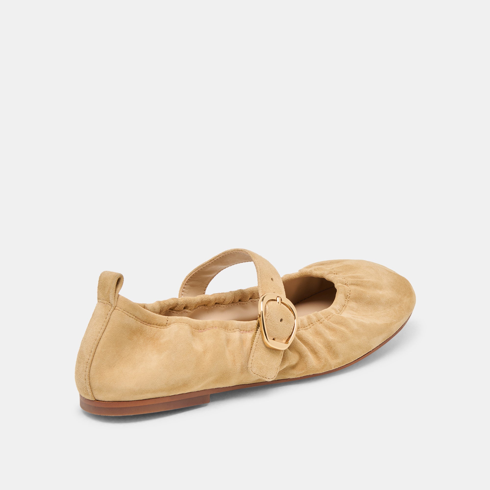 CAELY BALLET FLATS HONEY SUEDE - Image 3