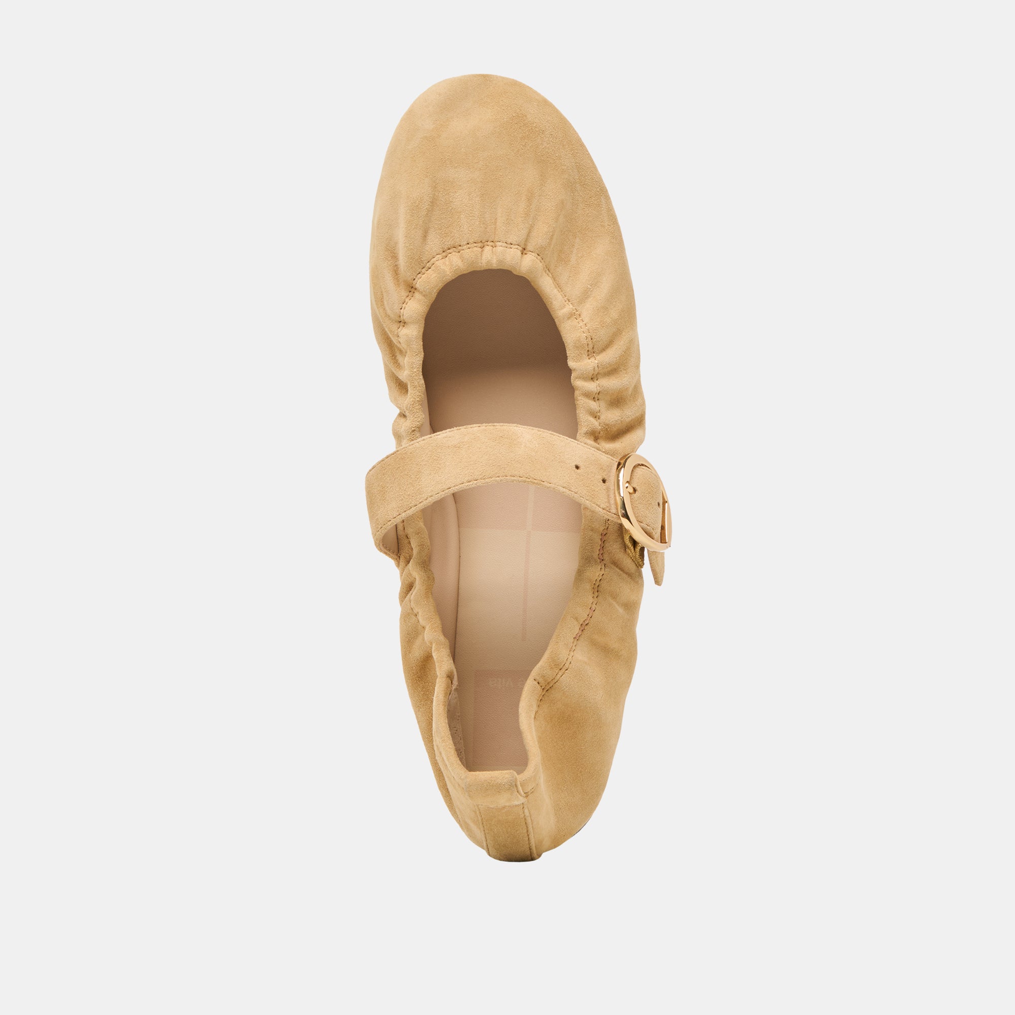 CAELY BALLET FLATS HONEY SUEDE - Image 8