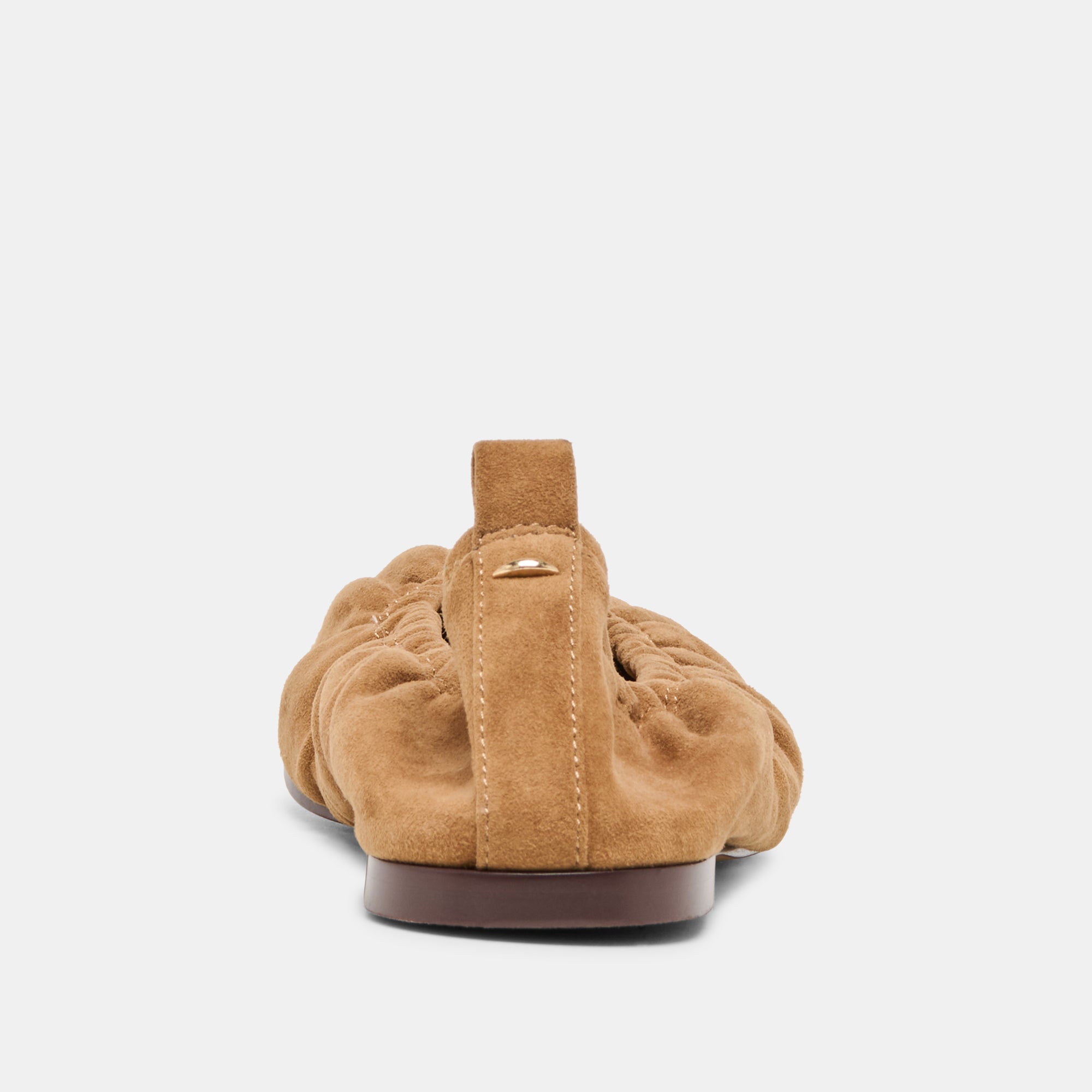 CONRAD BALLET FLATS LT BROWN SUEDE - Image 7