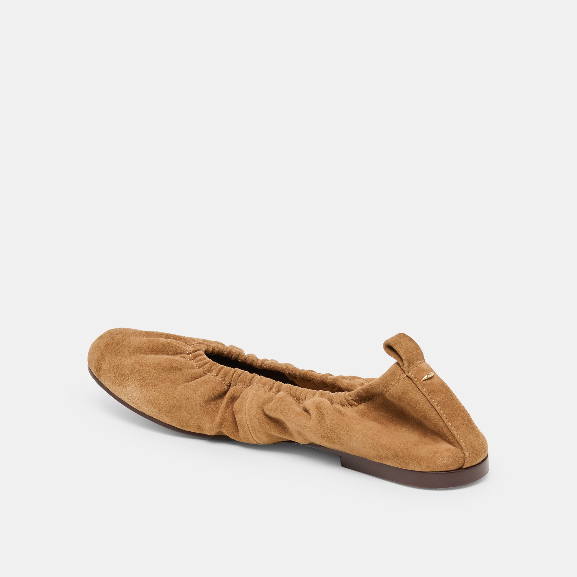 CONRAD BALLET FLATS LT BROWN SUEDE - Image 5