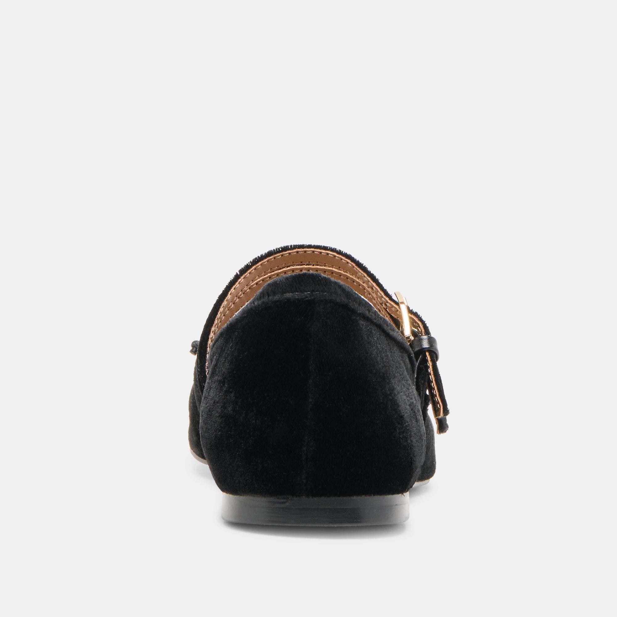 GIBSEN BALLET FLATS NERO VELVET - Image 7
