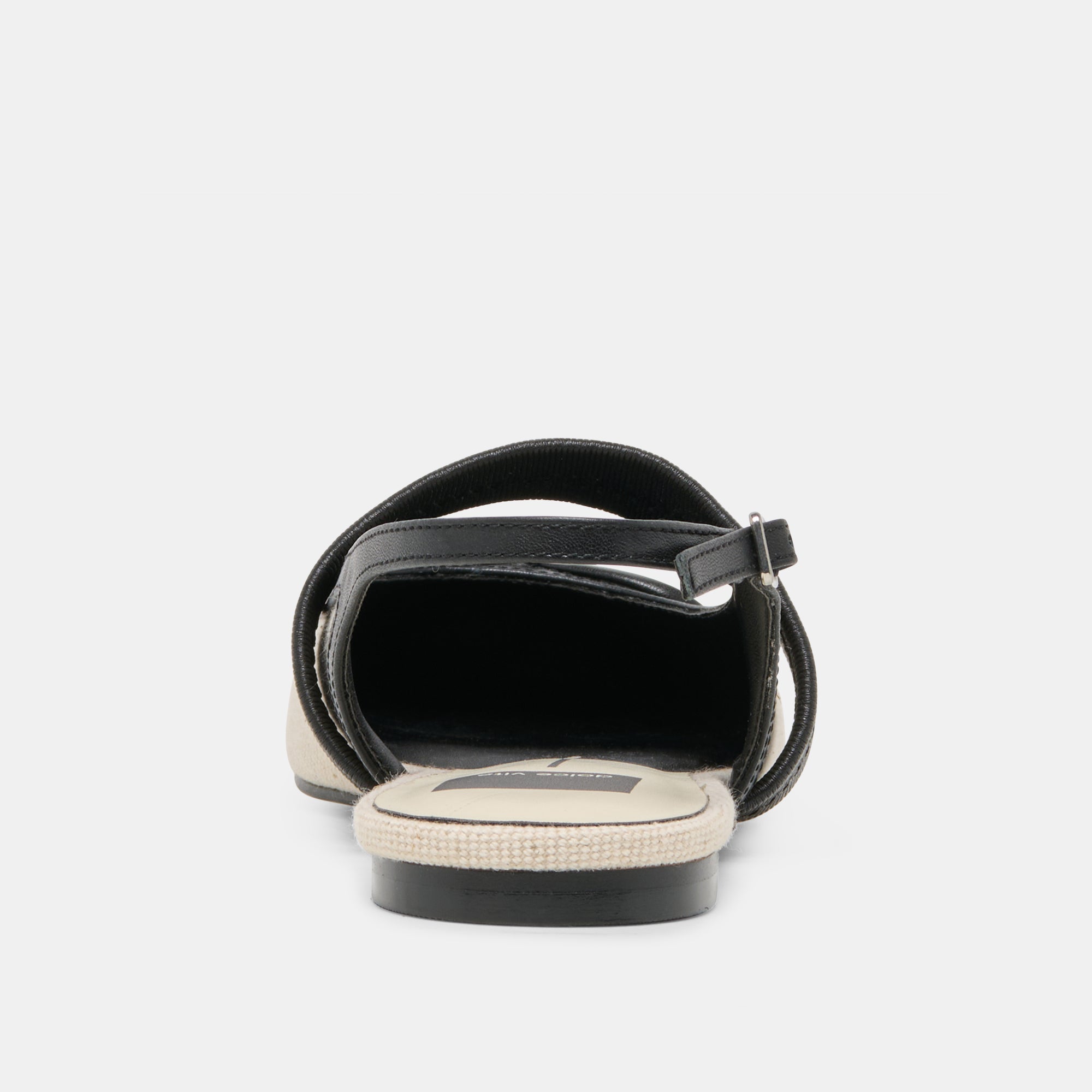 GRIFAN FLATS NATURAL BLACK LINEN - Image 9
