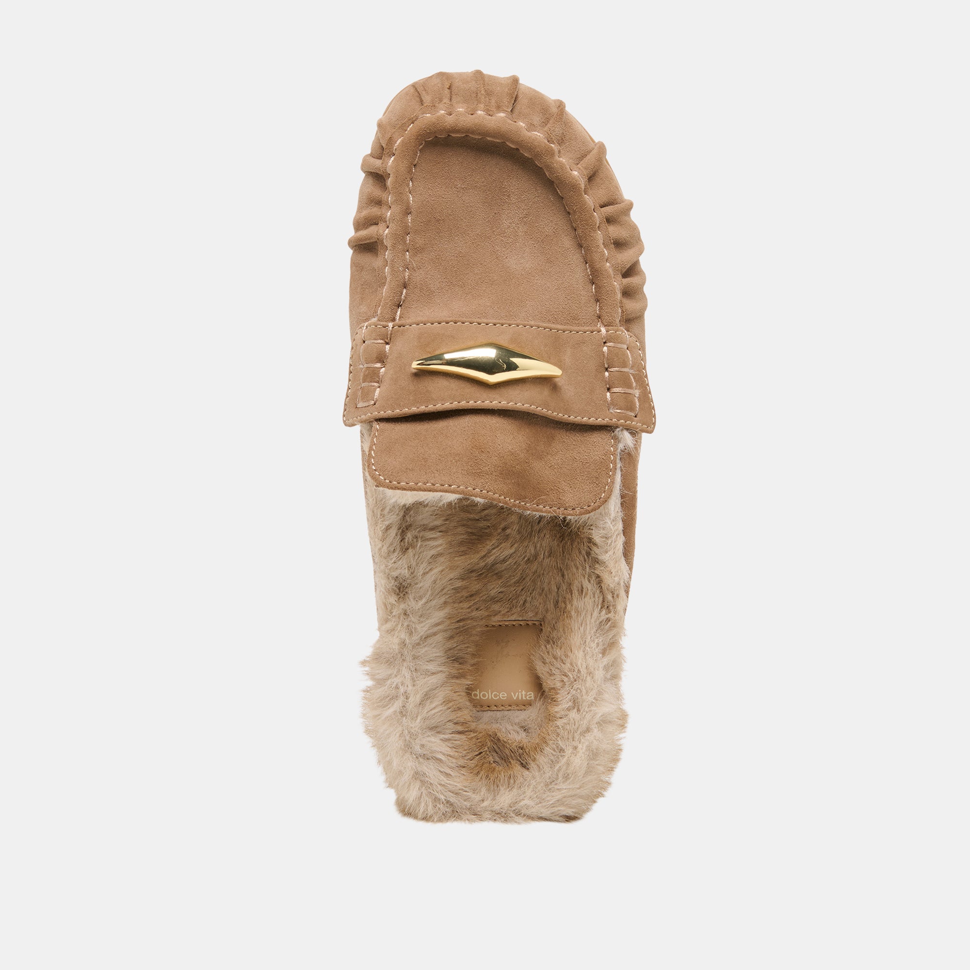 JODERO PLUSH FLATS MUSHROOM SUEDE - Image 12