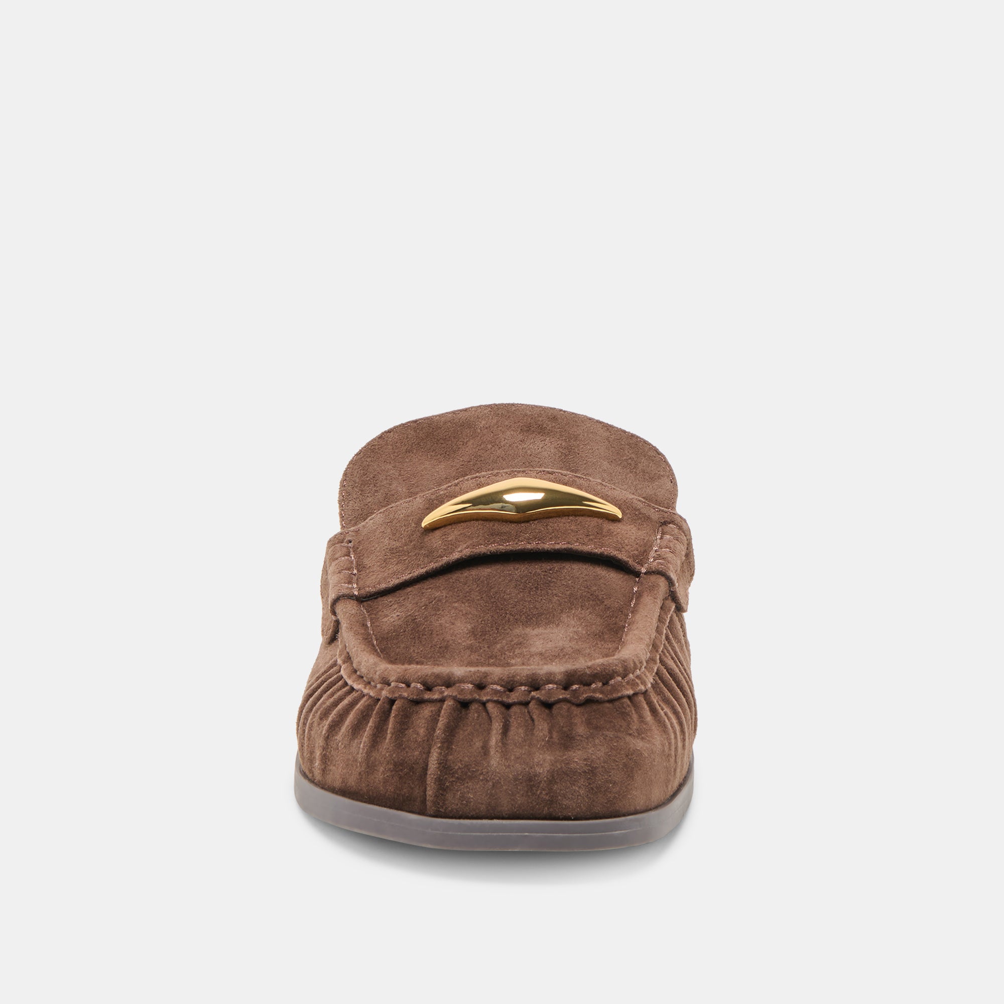 JODERO FLATS DK BROWN SUEDE - Image 8