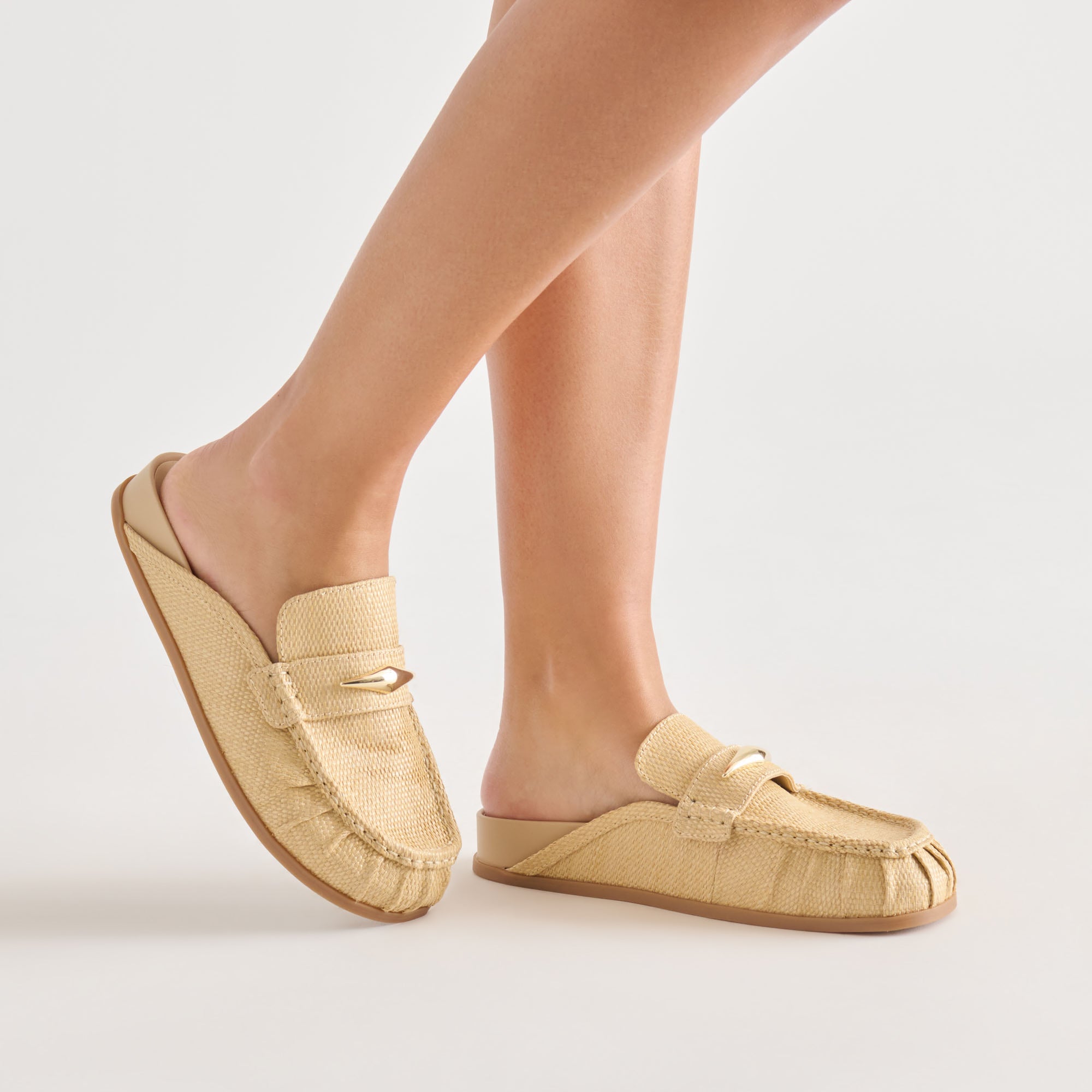 JODERO FLATS LT NATURAL RAFFIA - Image 2