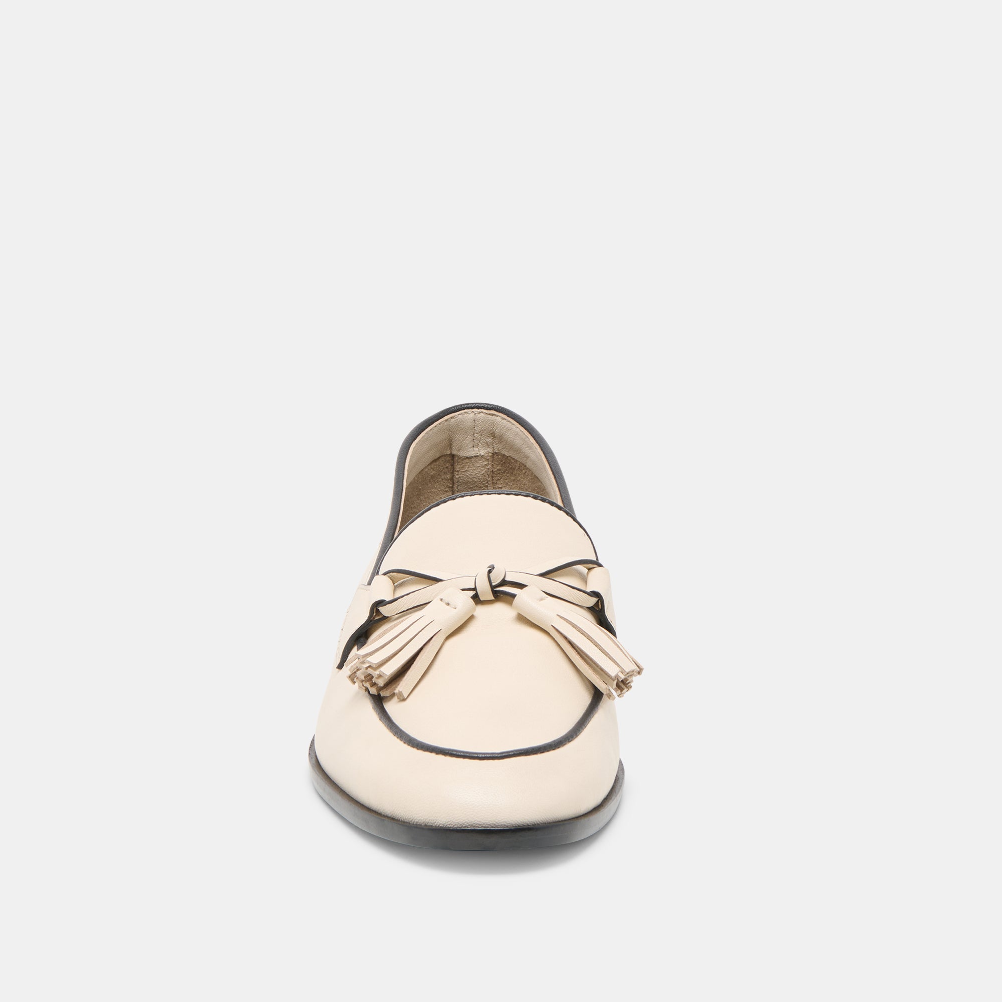 LOKLAN LOAFERS IVORY LEATHER - Image 6