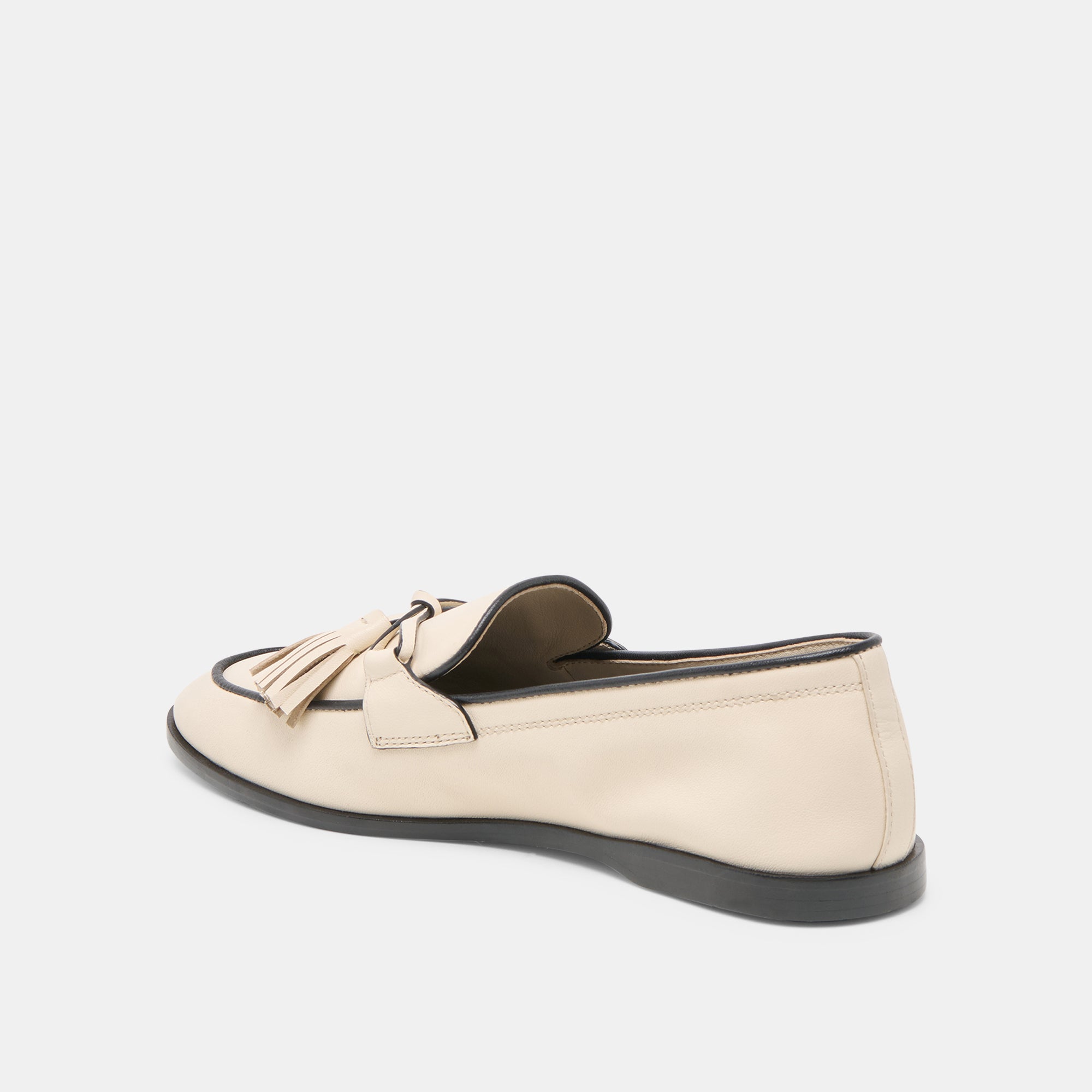 LOKLAN LOAFERS IVORY LEATHER - Image 5