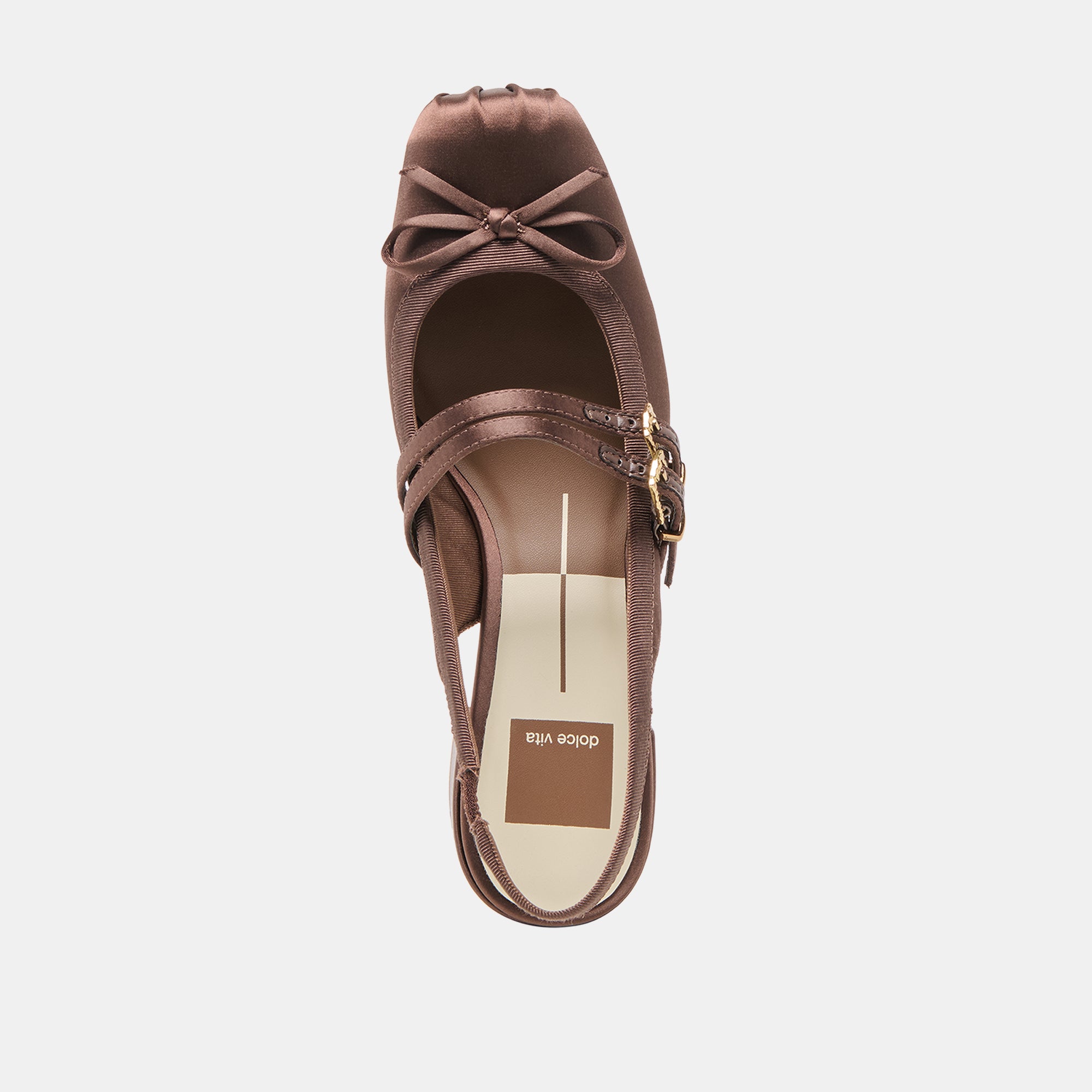 LORIS HEELS MAHOGANY SATIN - Image 10