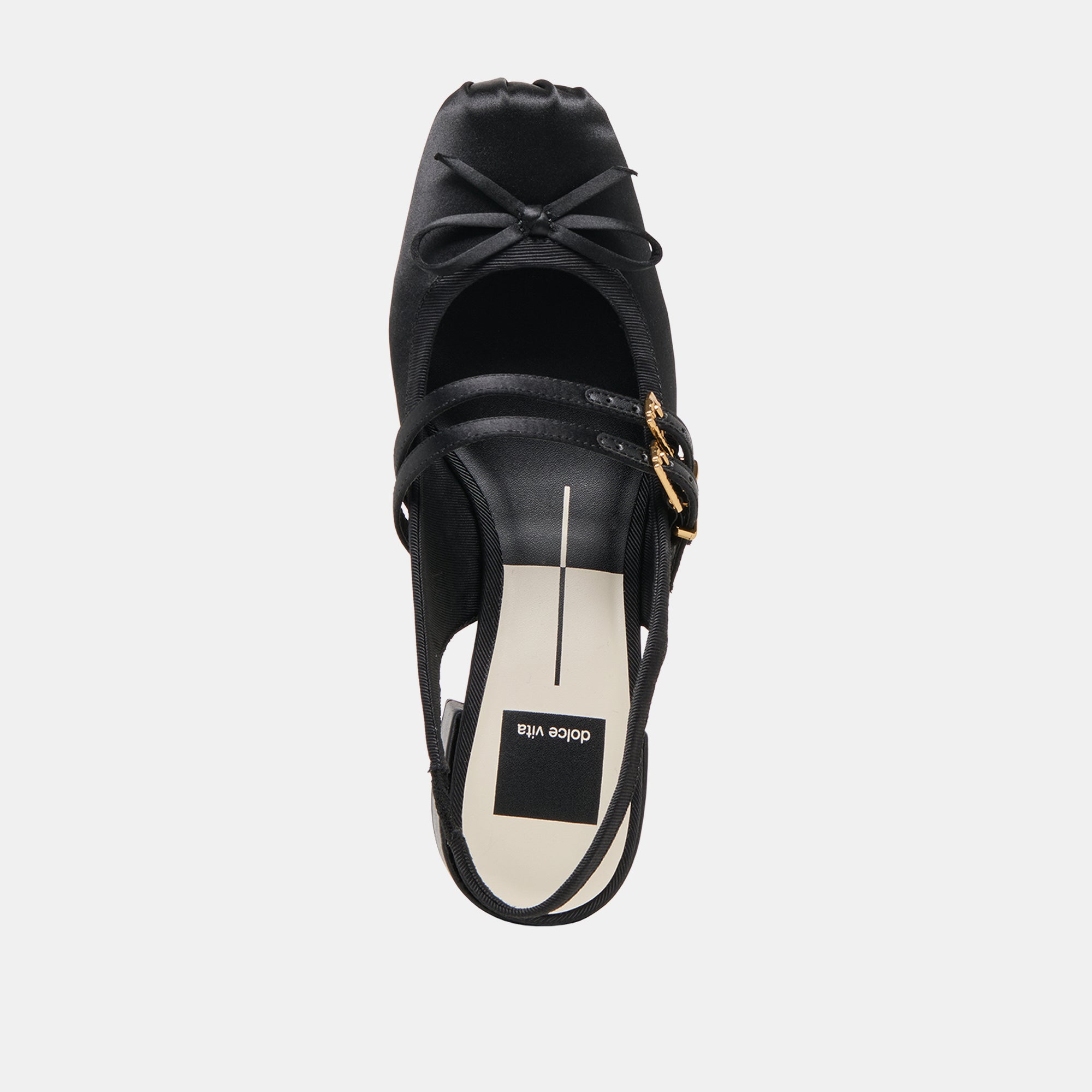 LORIS HEELS ONYX SATIN - Image 10