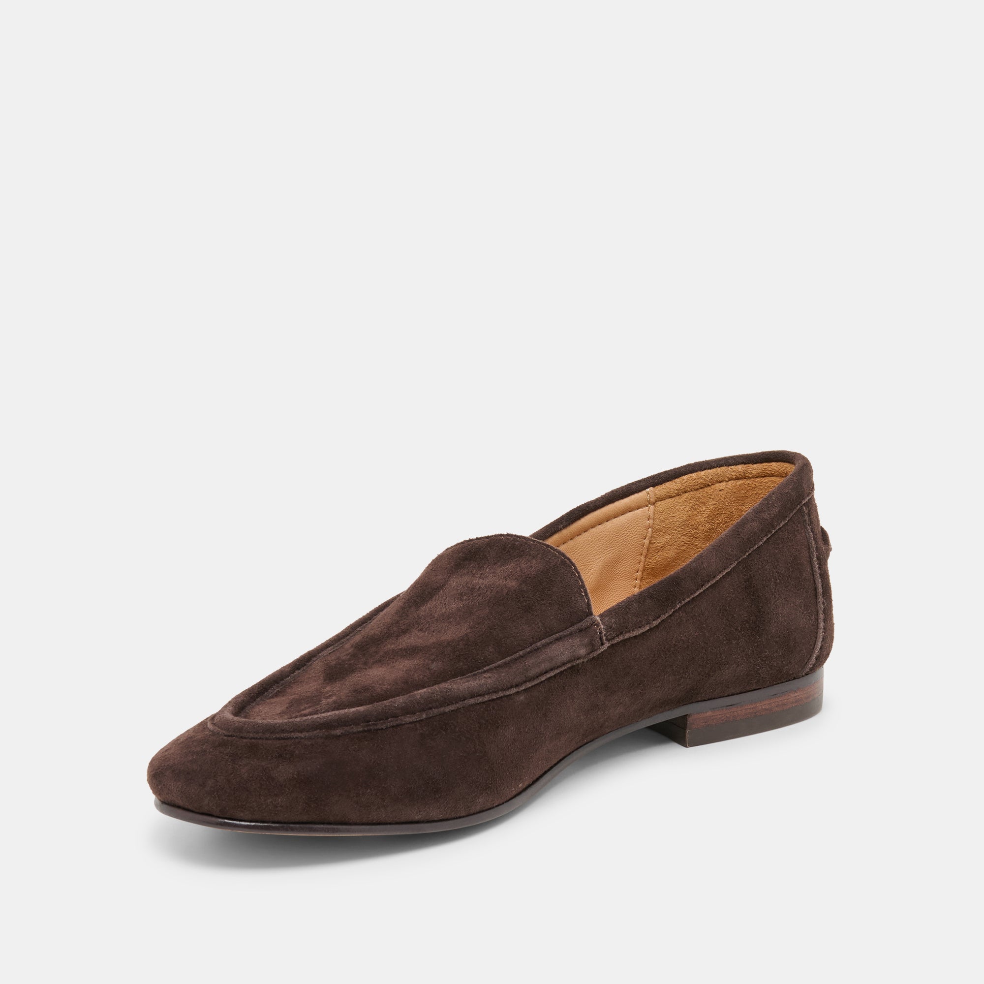 MATTIE LOAFERS DK BROWN SUEDE - Image 4