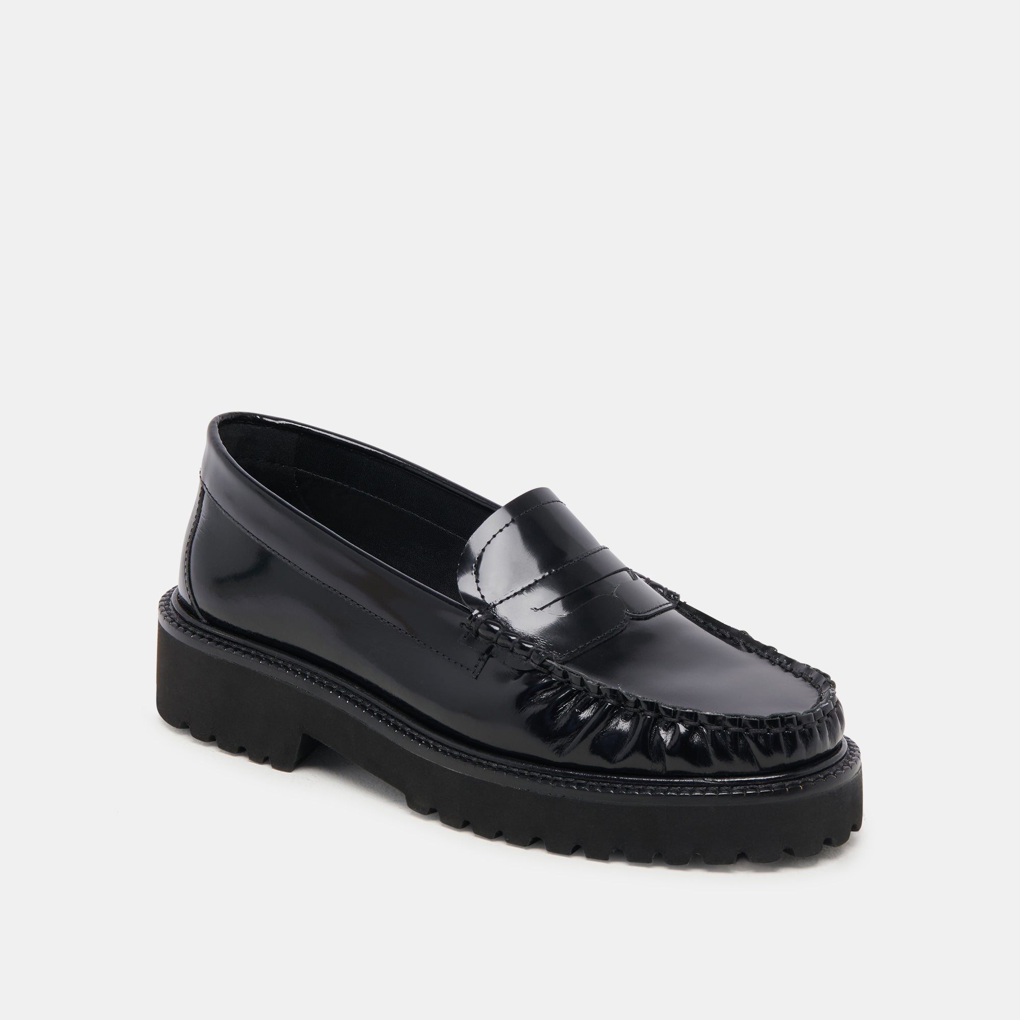 MAXWELL LOAFERS BLACK LEATHER - Image 3