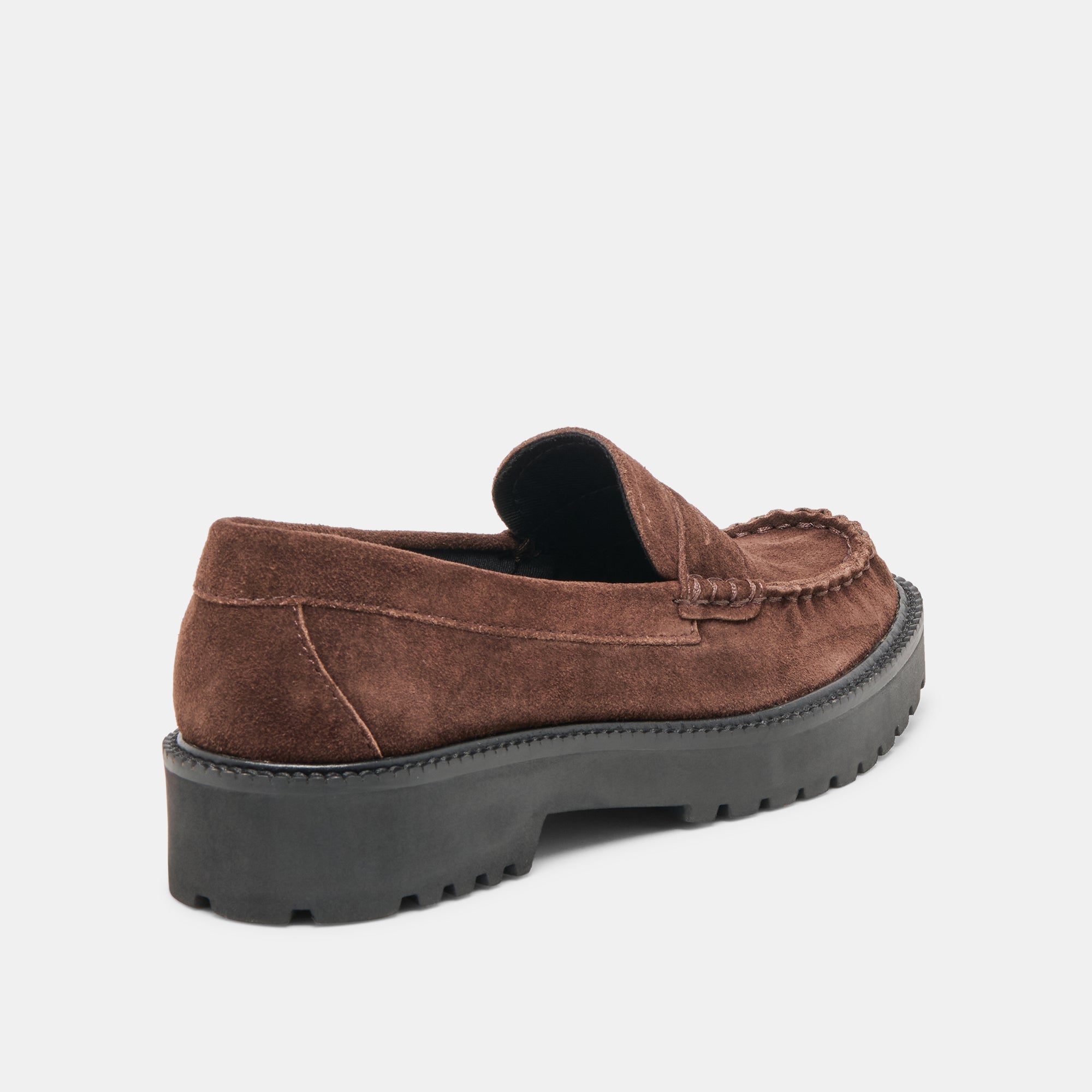 MEREK LOAFERS DK BROWN SUEDE - Image 5