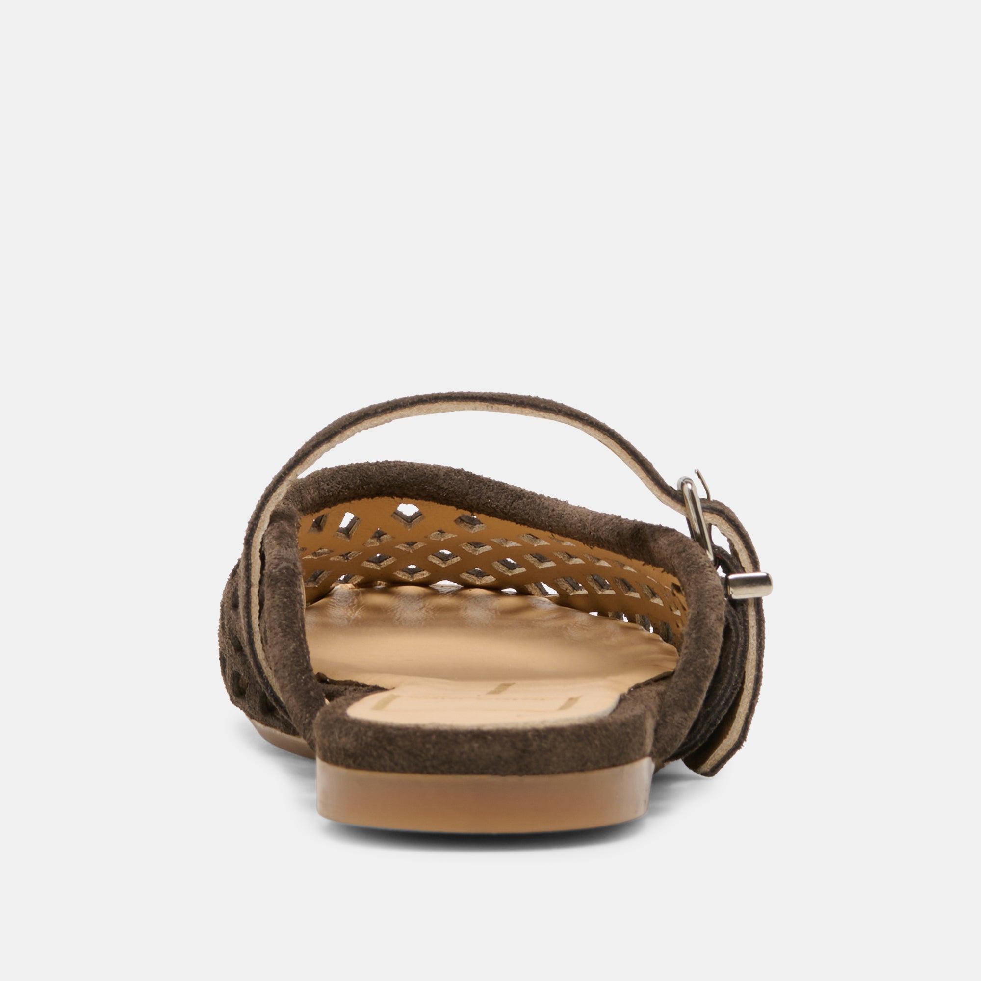 MIRIAN FLATS DK BROWN SUEDE - Image 8