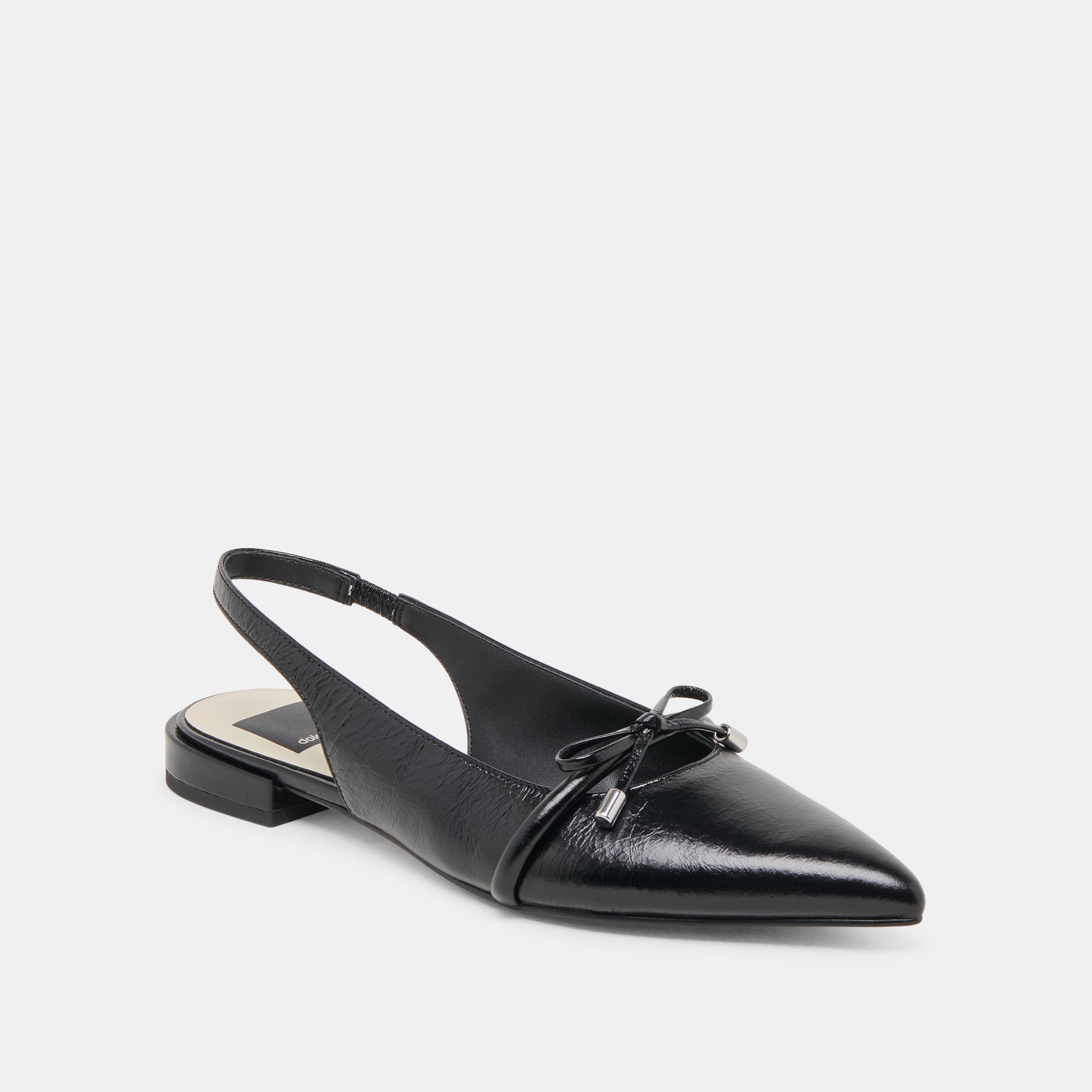 PAYGE FLATS MIDNIGHT CRINKLE PATENT - Image 2