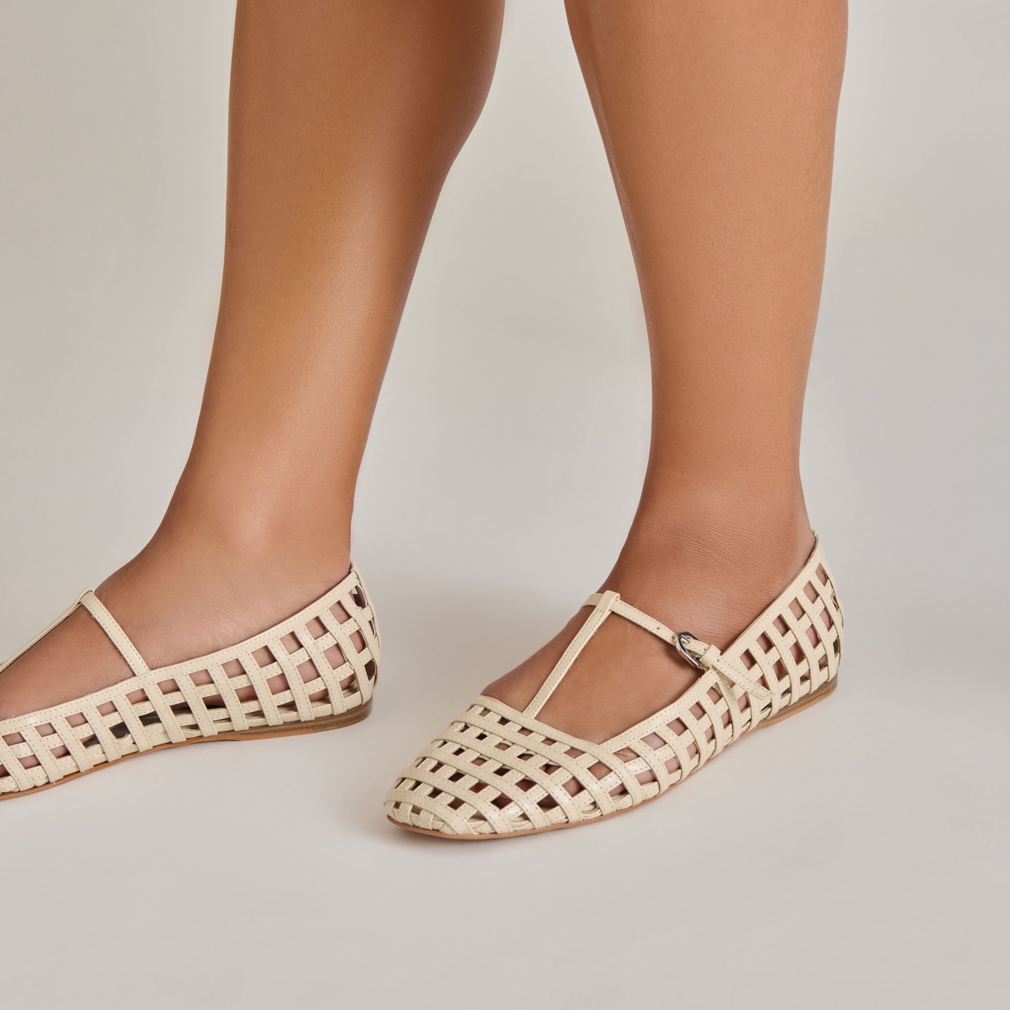 RAINS BALLET FLATS IVORY STELLA - Image 2