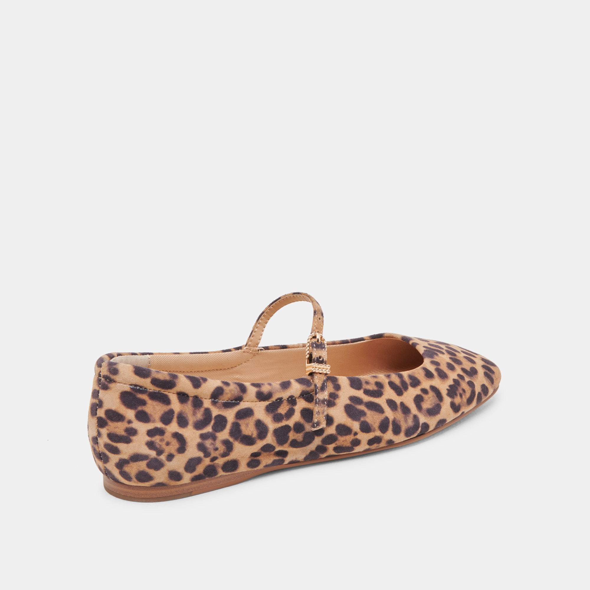 REYES BALLET FLATS DK LEOPARD SUEDE - Image 3