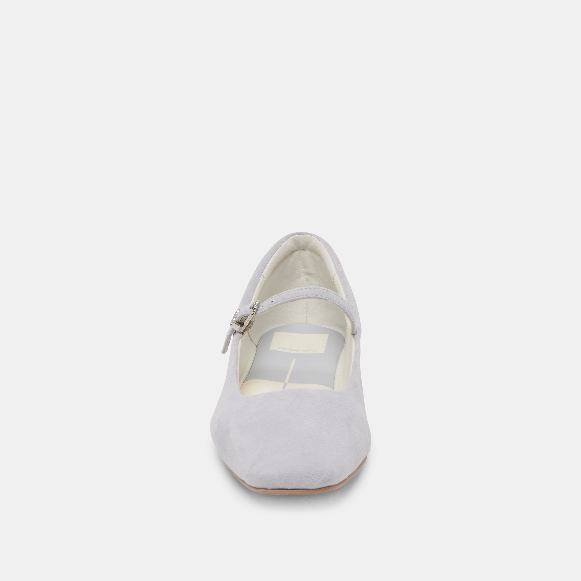 REYES BALLET FLATS DUSTY BLUE SUEDE - Image 6