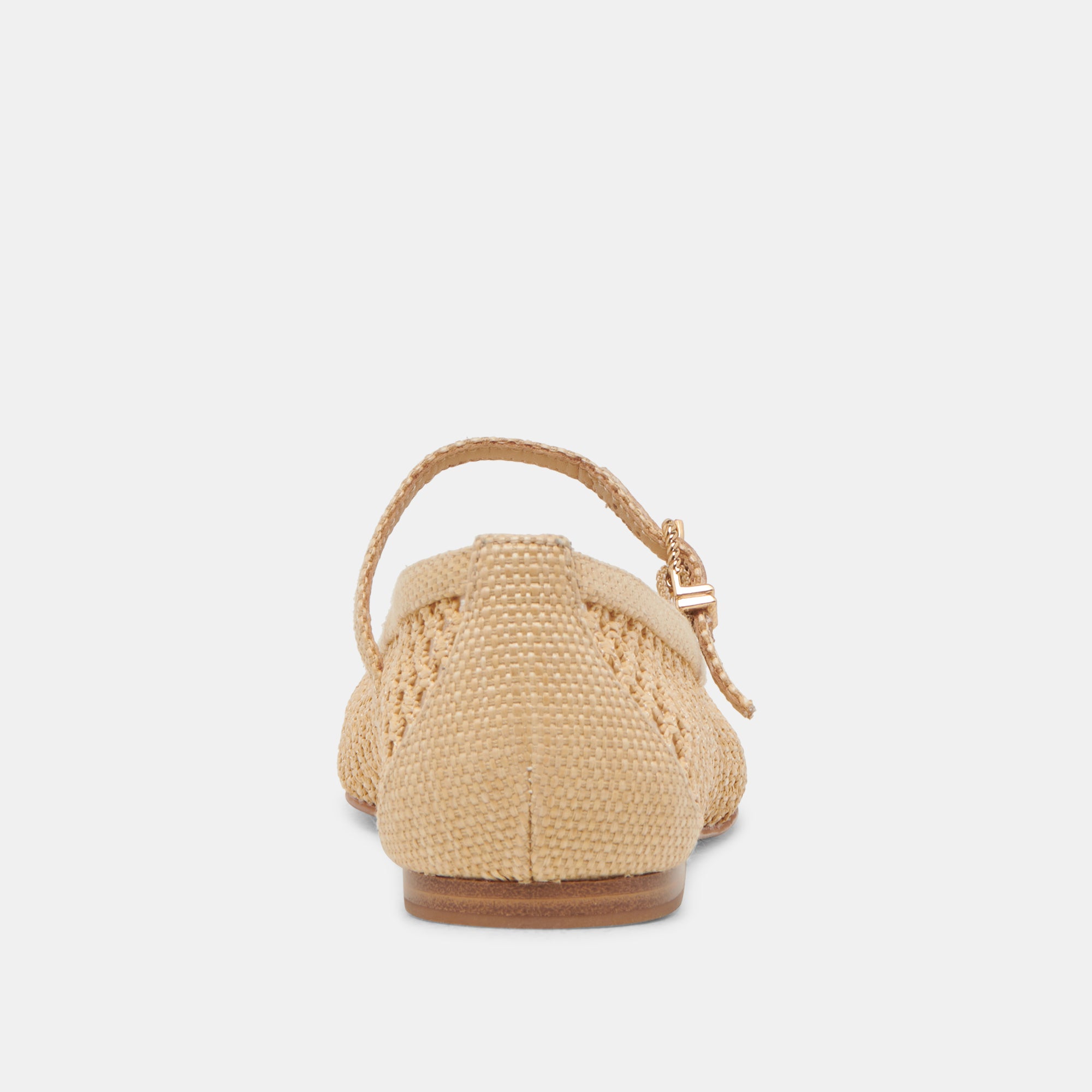 REYES BALLET FLATS LT NATURAL WOVEN RAFFIA - Image 9