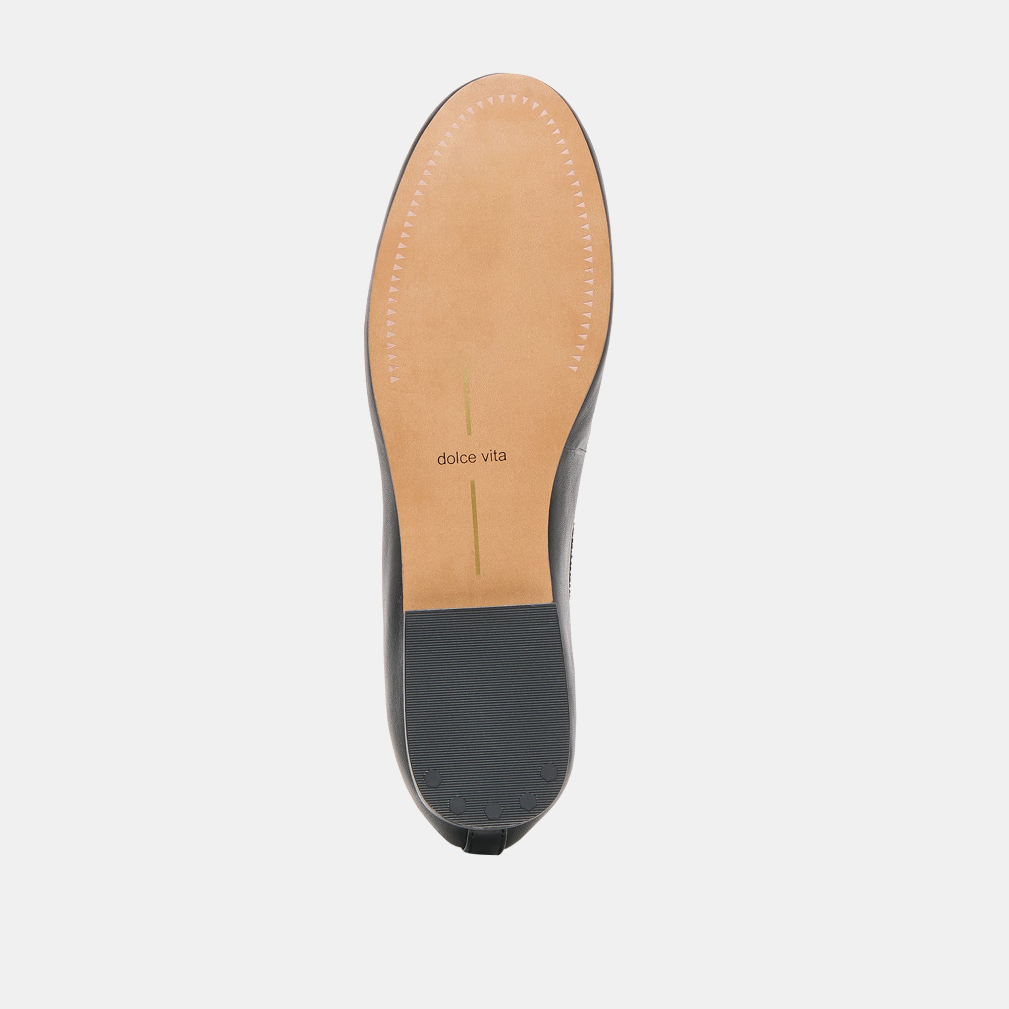 RITLA WIDE BALLET FLATS BLACK LEATHER - Image 9