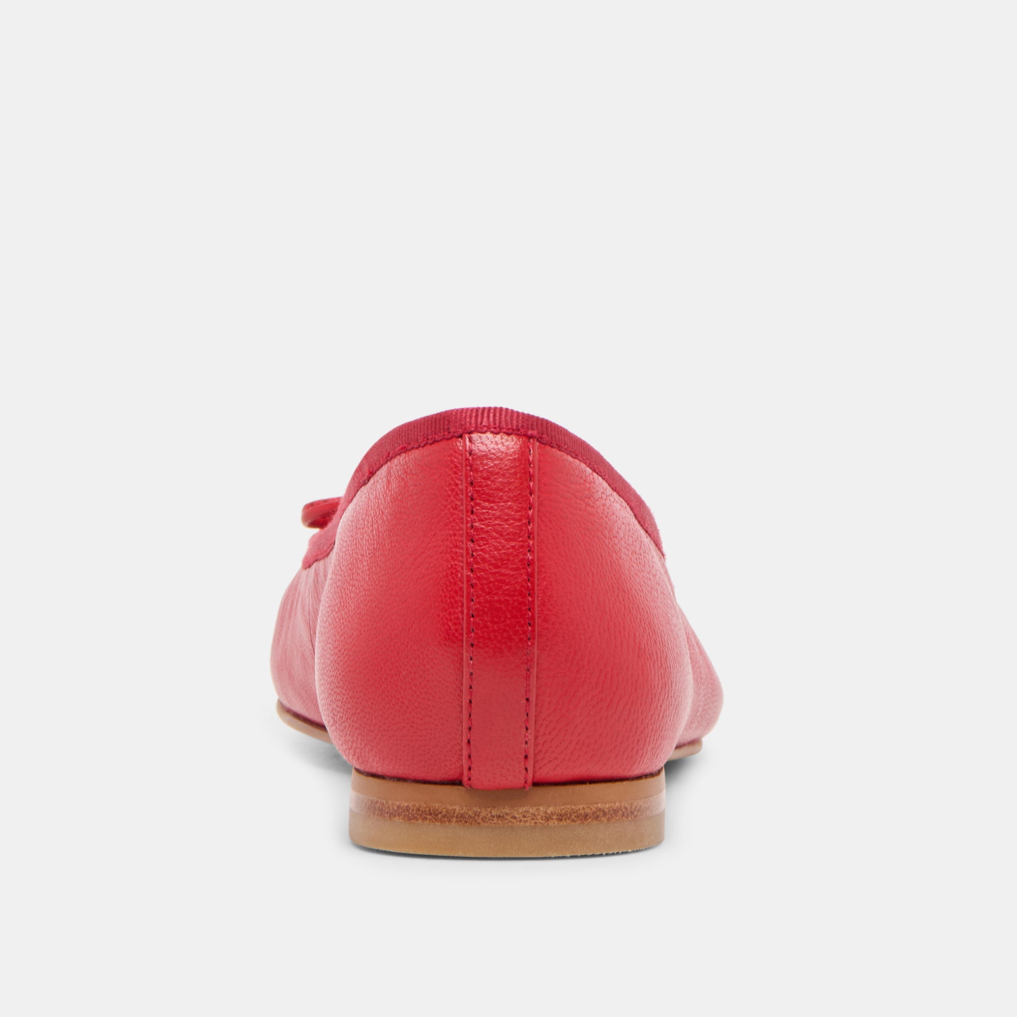RITLA WIDE BALLET FLATS CHERRY LEATHER - Image 7
