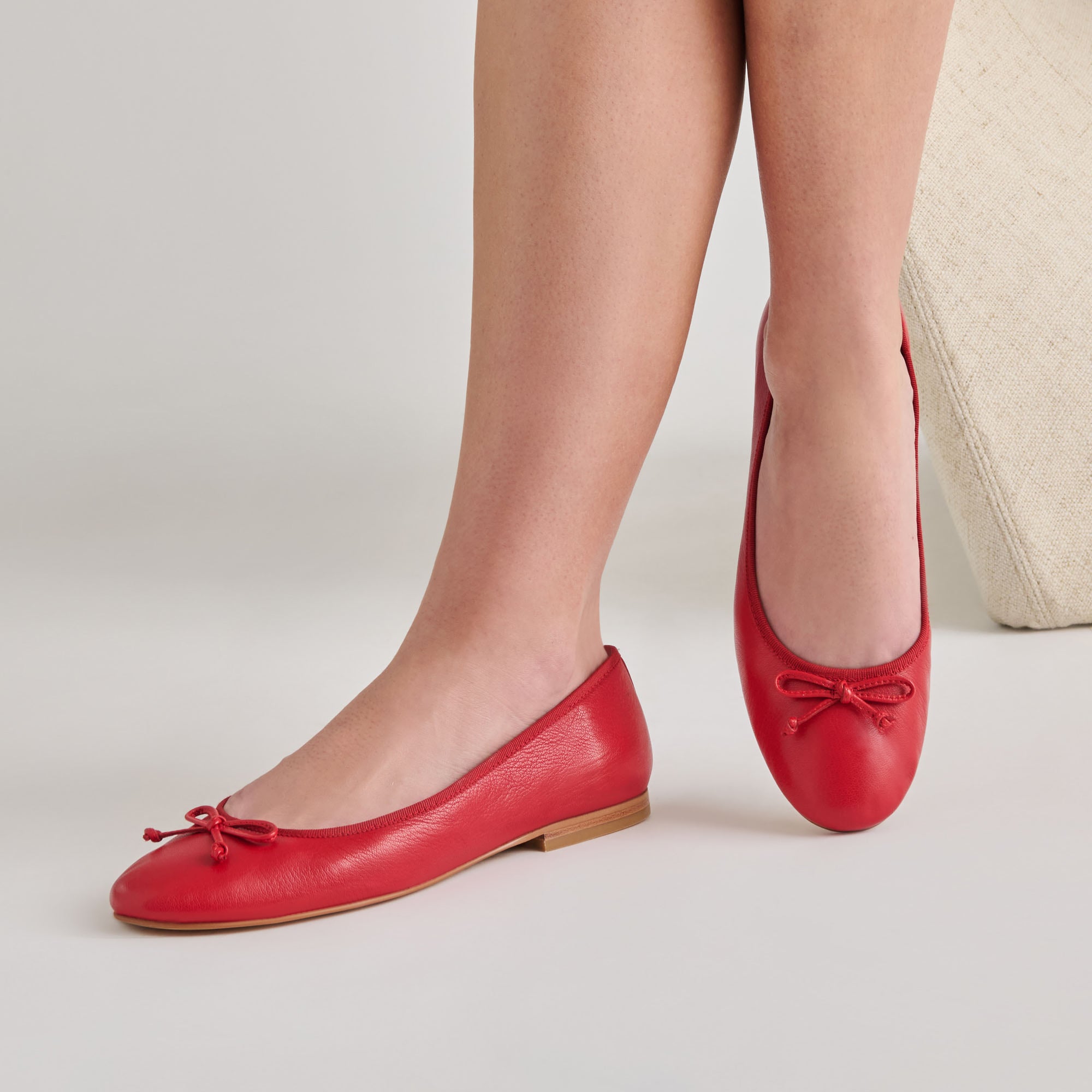 RITLA BALLET FLATS CHERRY LEATHER - Image 4