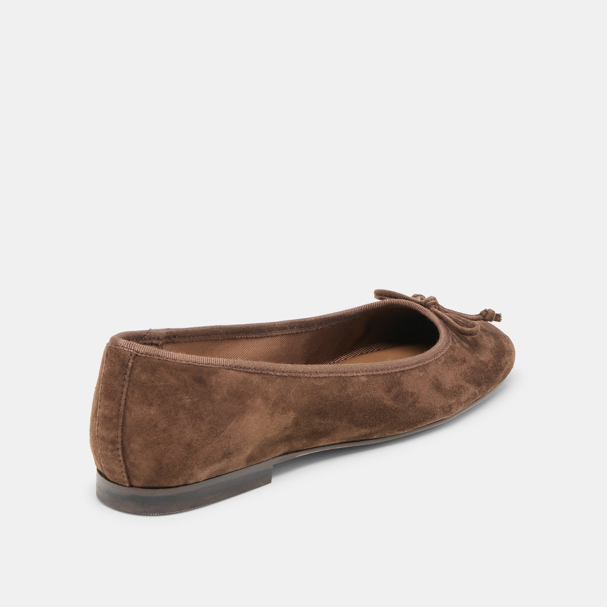 RITLA BALLET FLATS DK BROWN SUEDE - Image 5