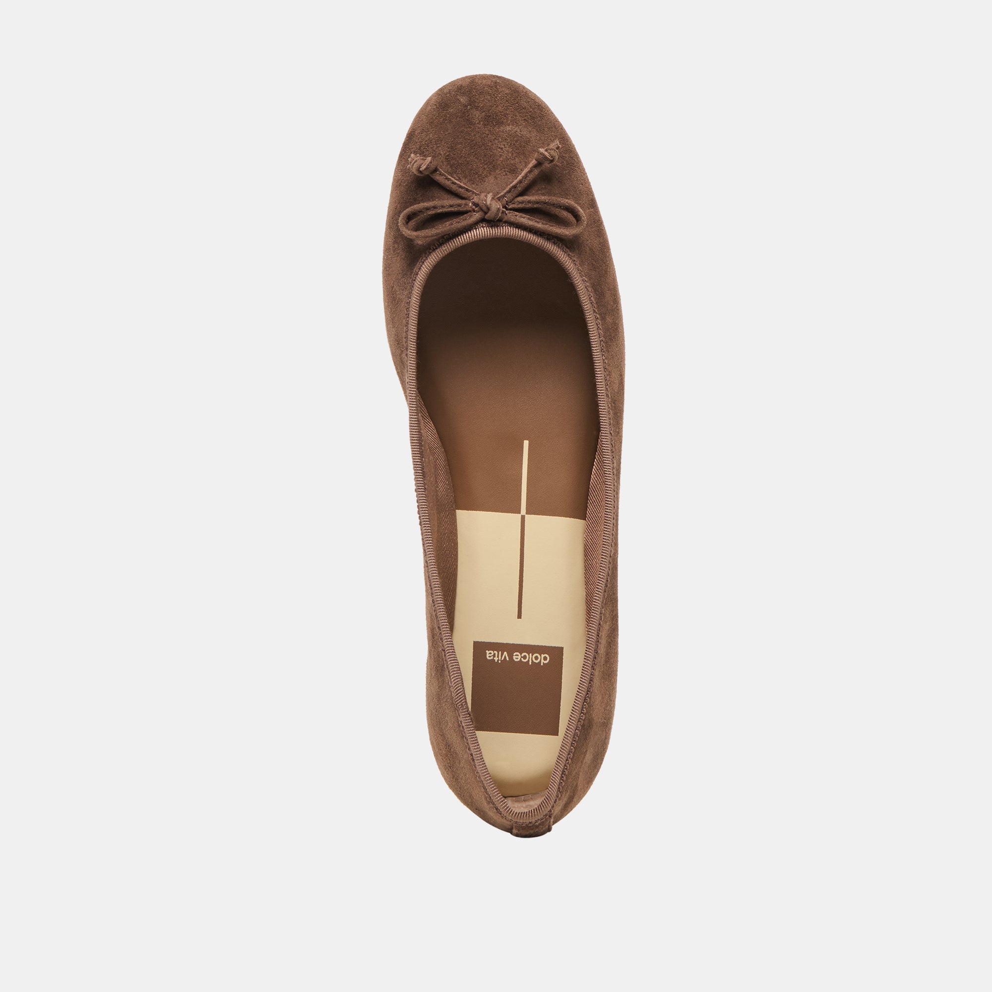 RITLA BALLET FLATS DK BROWN SUEDE - Image 11