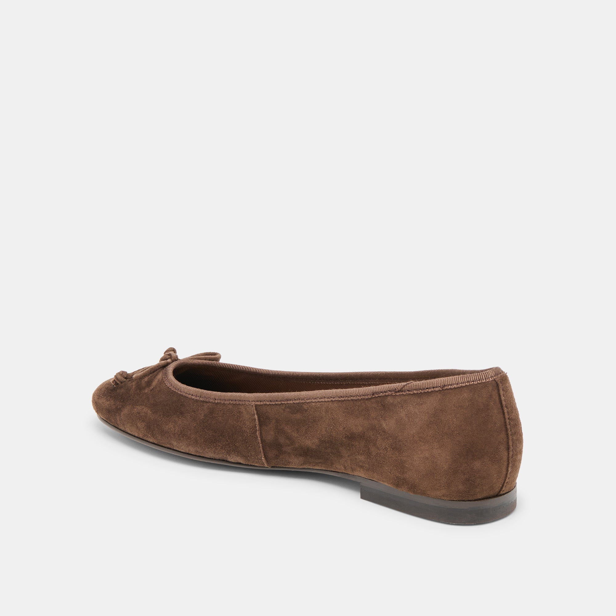 RITLA BALLET FLATS DK BROWN SUEDE - Image 8