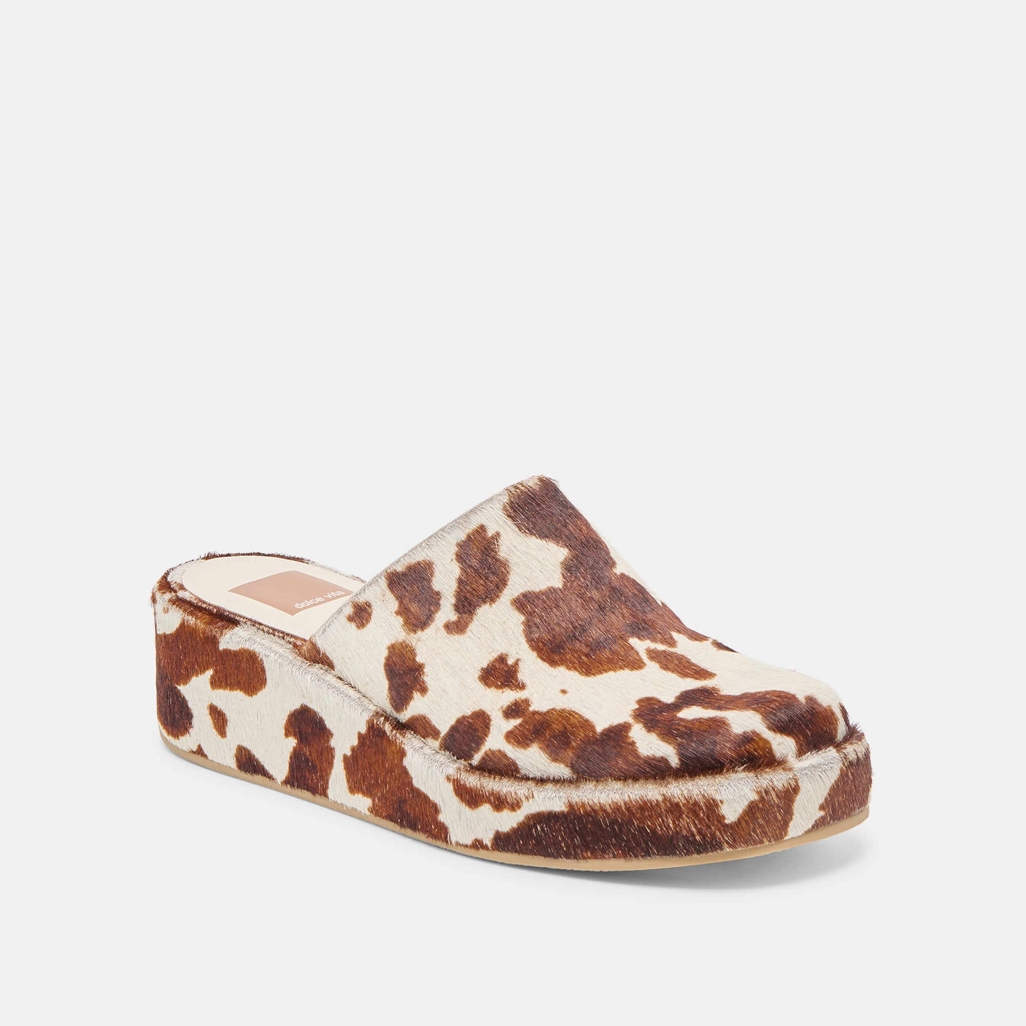 ROSITA FLATS COCOA TAURUS CALF HAIR - Image 3