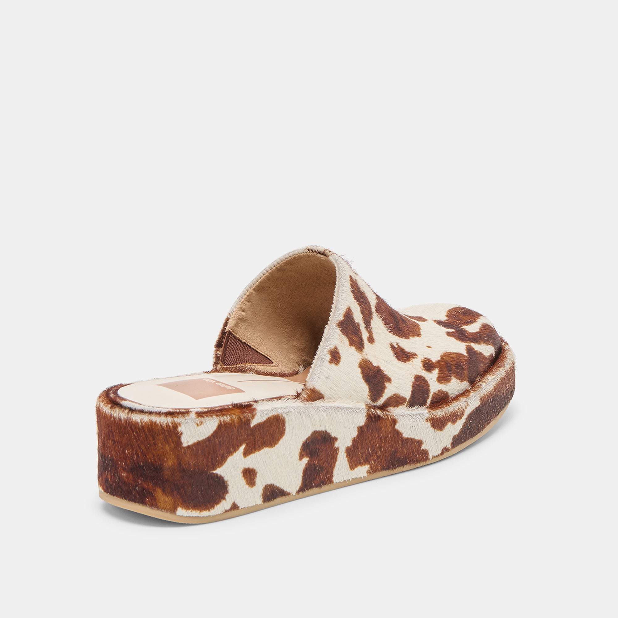 ROSITA FLATS COCOA TAURUS CALF HAIR - Image 4