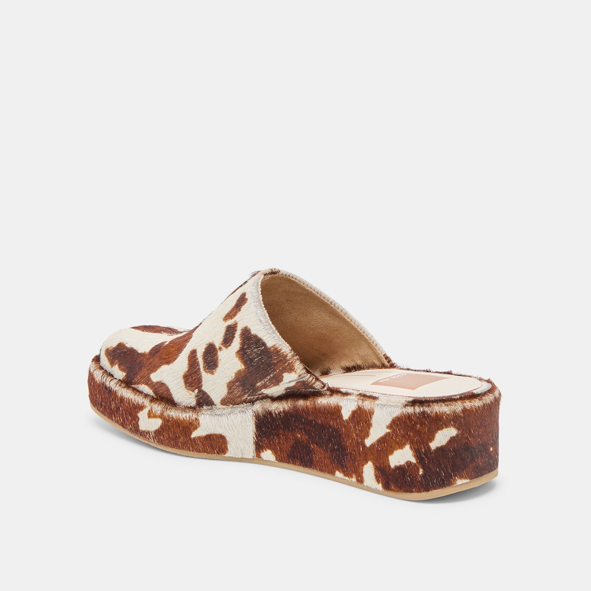 ROSITA FLATS COCOA TAURUS CALF HAIR - Image 6
