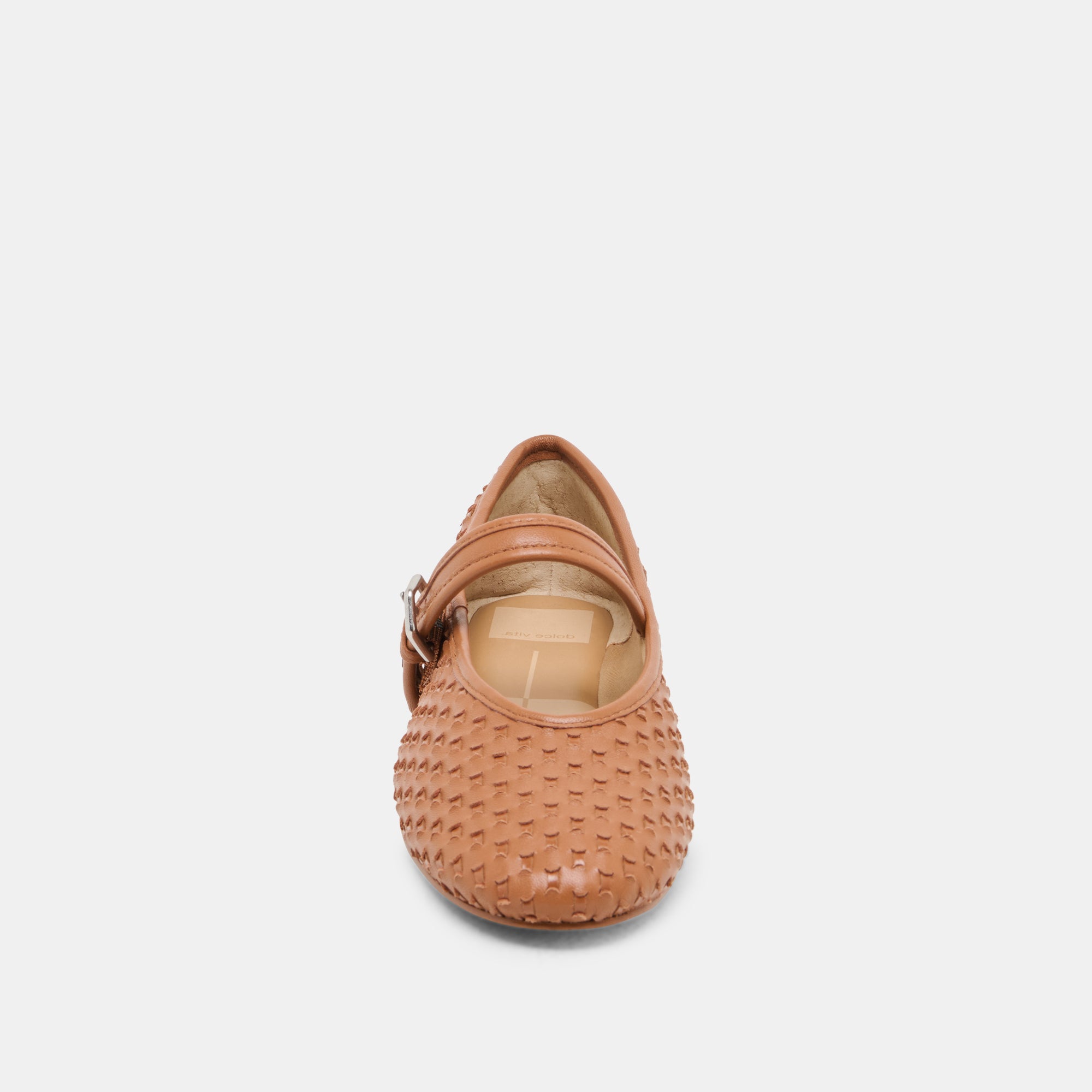 ROSLYN WOVEN BALLET FLATS SADDLE WOVEN LEATHER - Image 8