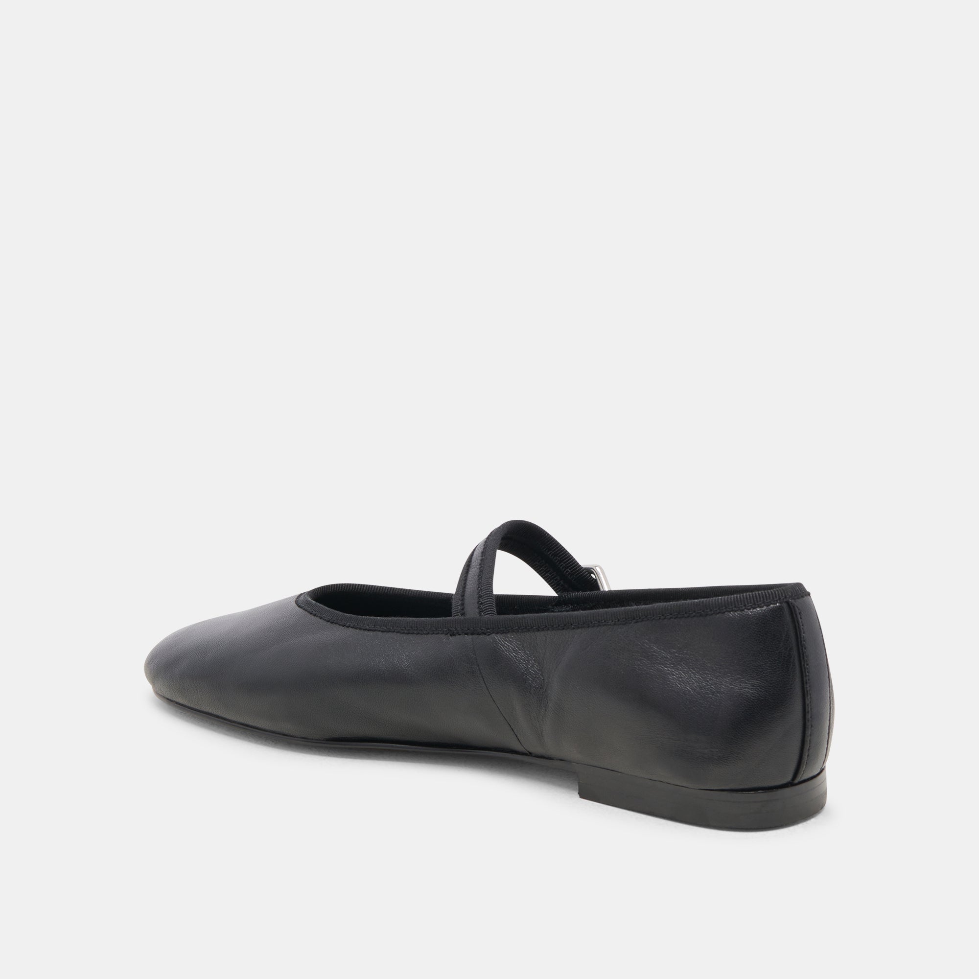 ROSLYN BALLET FLATS BLACK LEATHER - Image 10