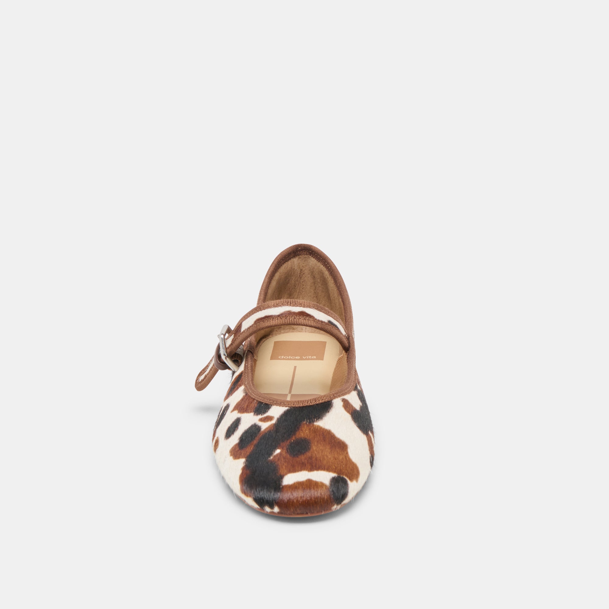 ROSLYN BALLET FLATS COCOA TAURUS CALF HAIR - Image 10