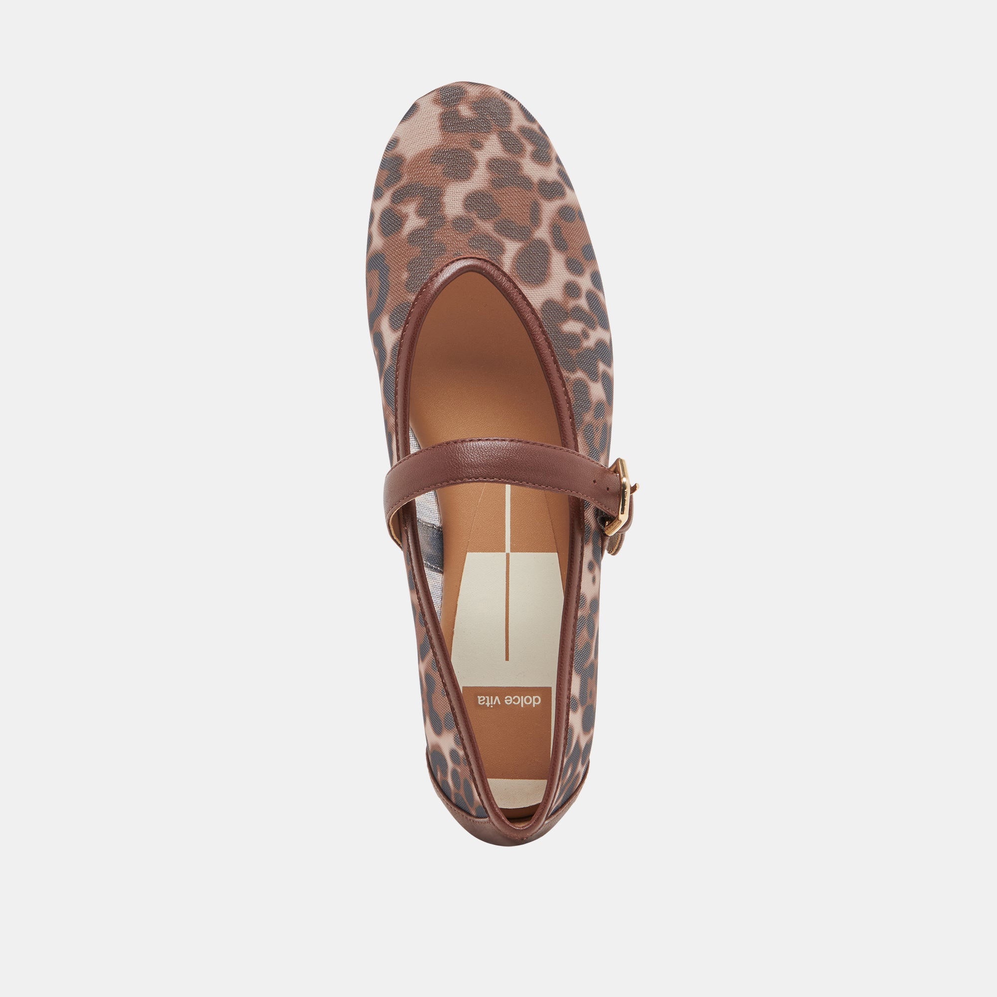 ROSLYN BALLET FLATS LEOPARD MESH - Image 9